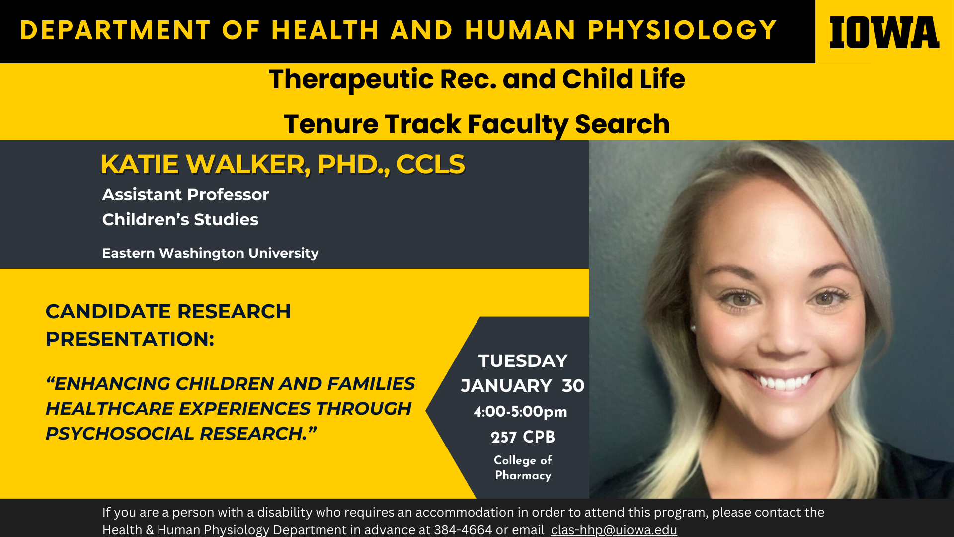 Tenure Track Faculty Search