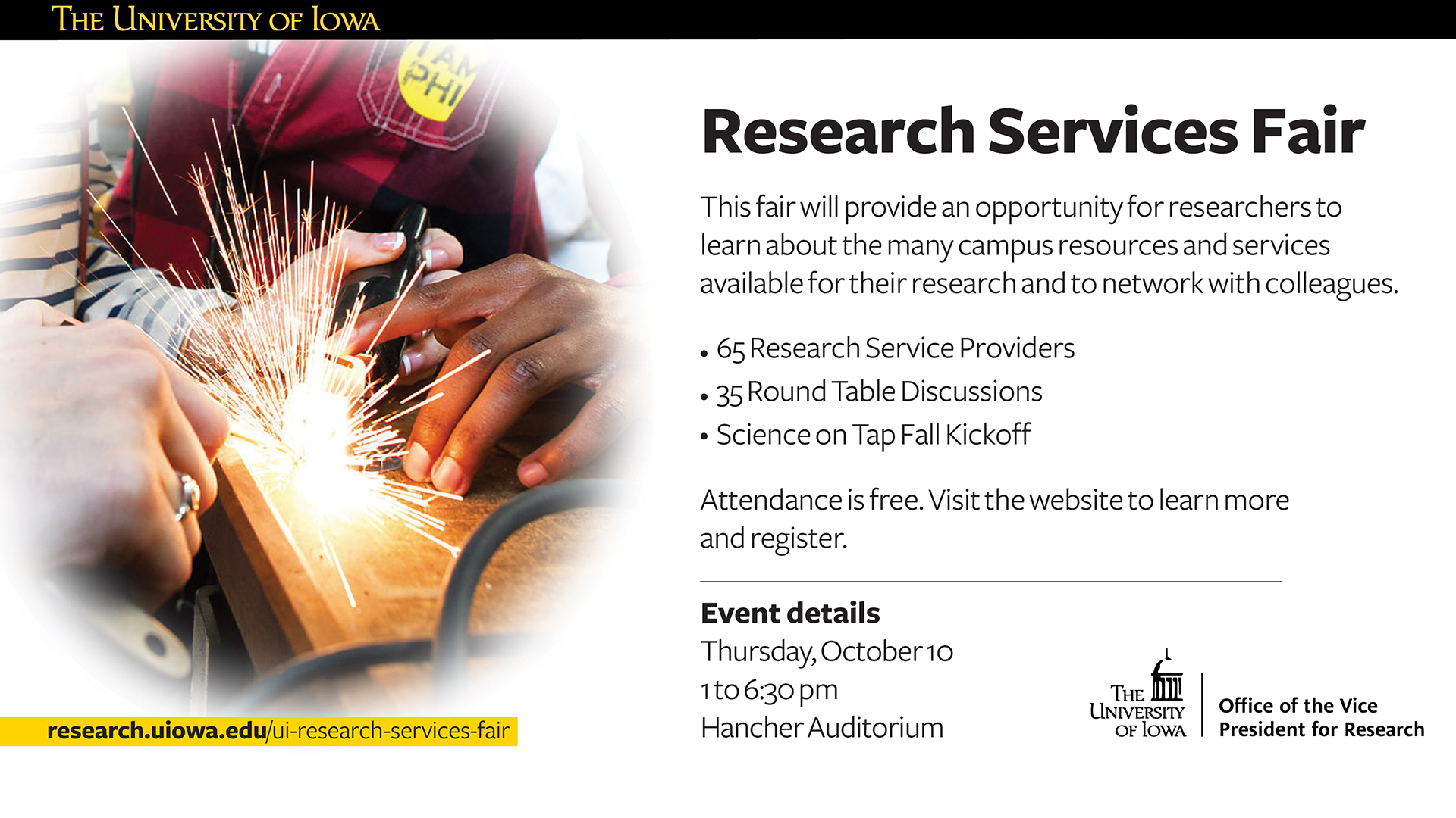 Research Services Fair October 10!