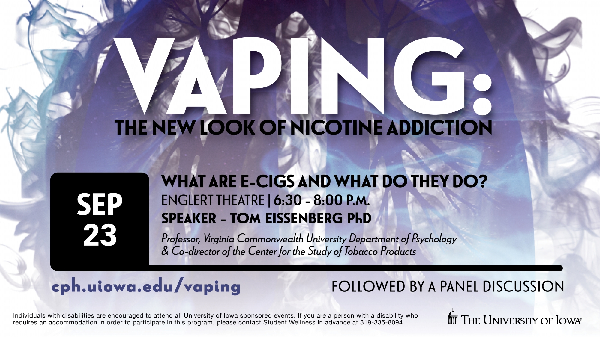 2019-09 Vaping info sessions