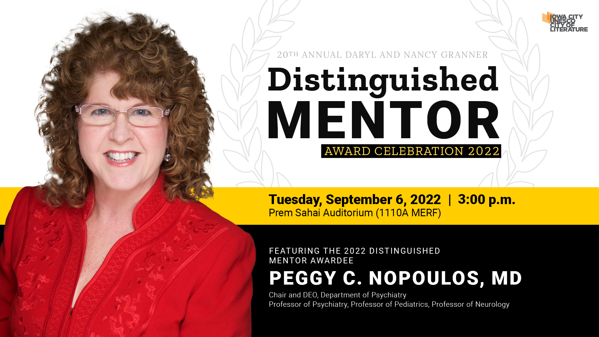 Distinguished Mentor Peggy NoPoulos