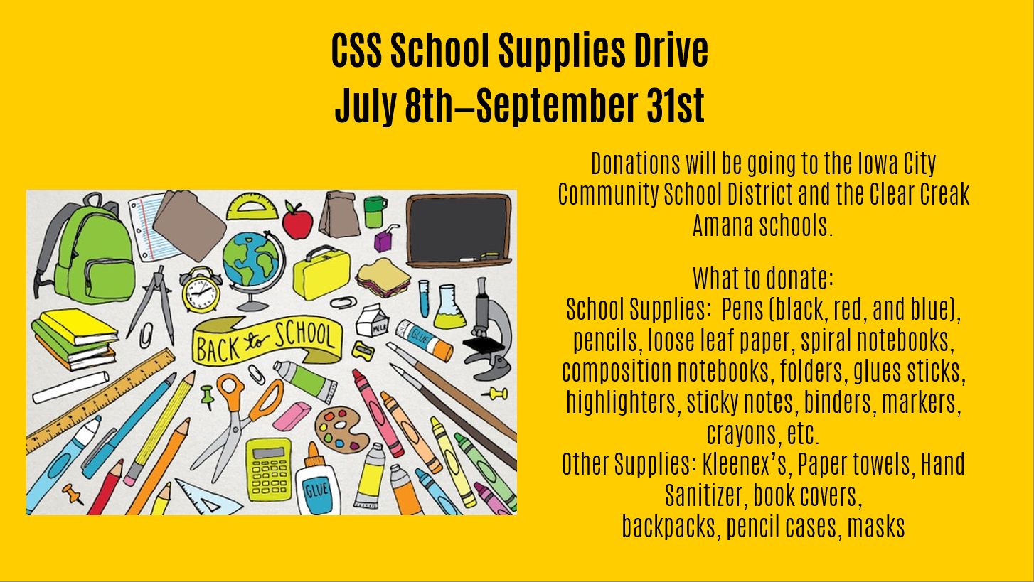 School Supply Drive