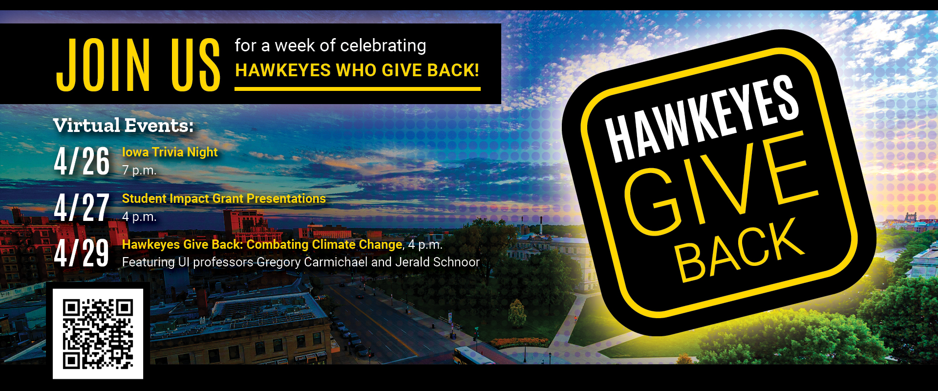 Hawkeyes Give Back Talk: Combating Climate Change