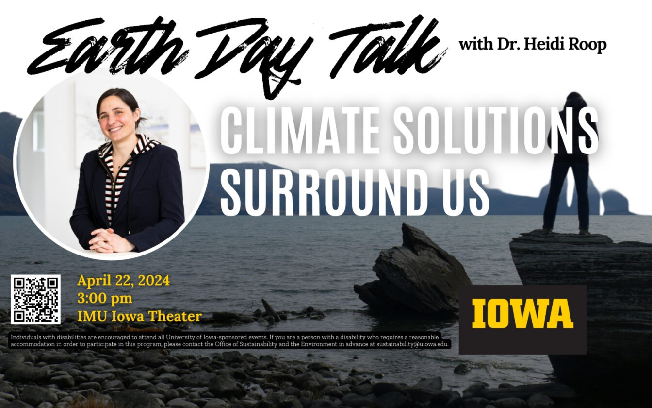 Earth Day Talk with Dr. Heidi Roop