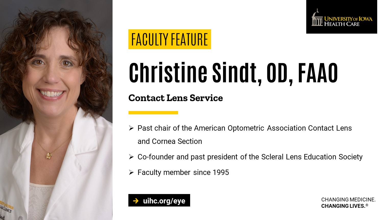 Faculty feature-Sindt