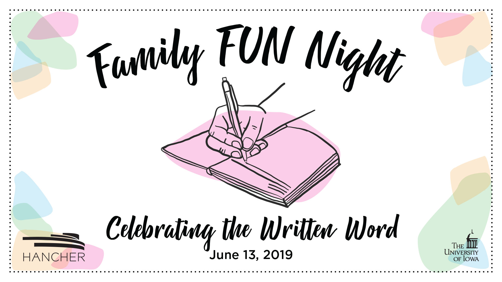 Family Fun Night: Celebrating the Written Word