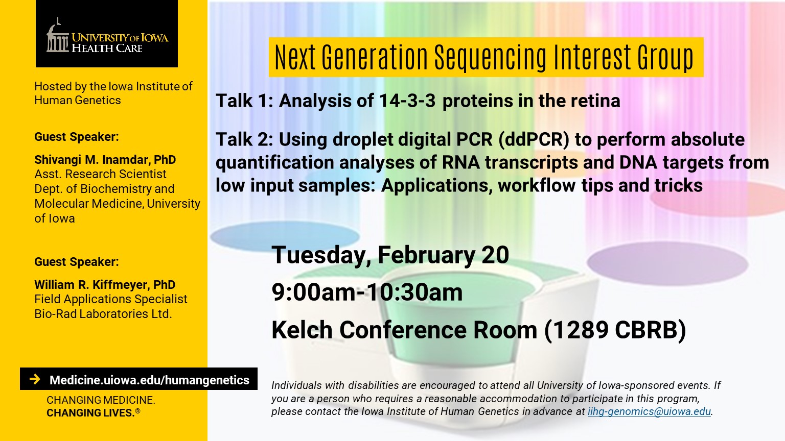 Next Generation Sequencing Interest Group