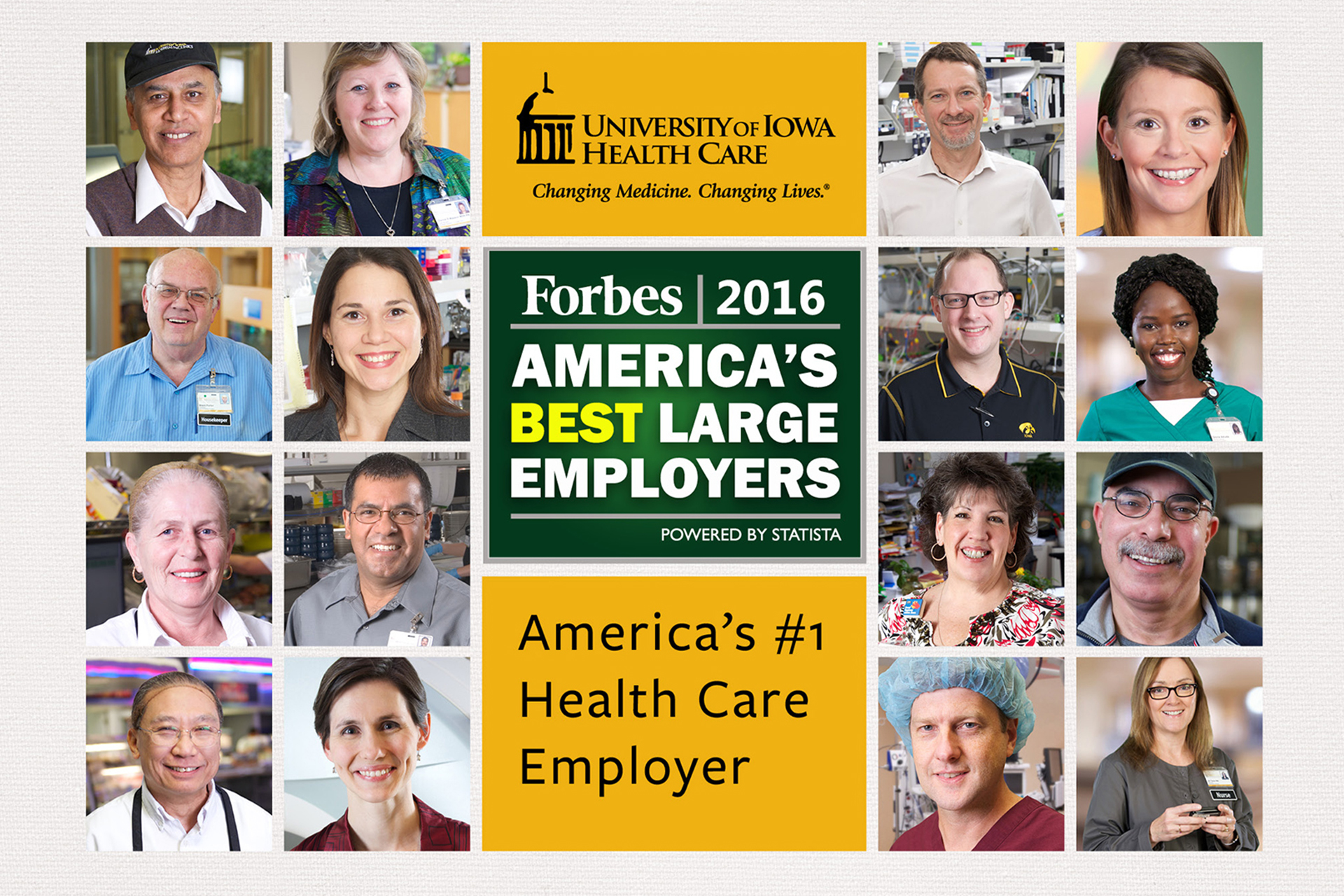 America's #1 Health Care Employer 2016