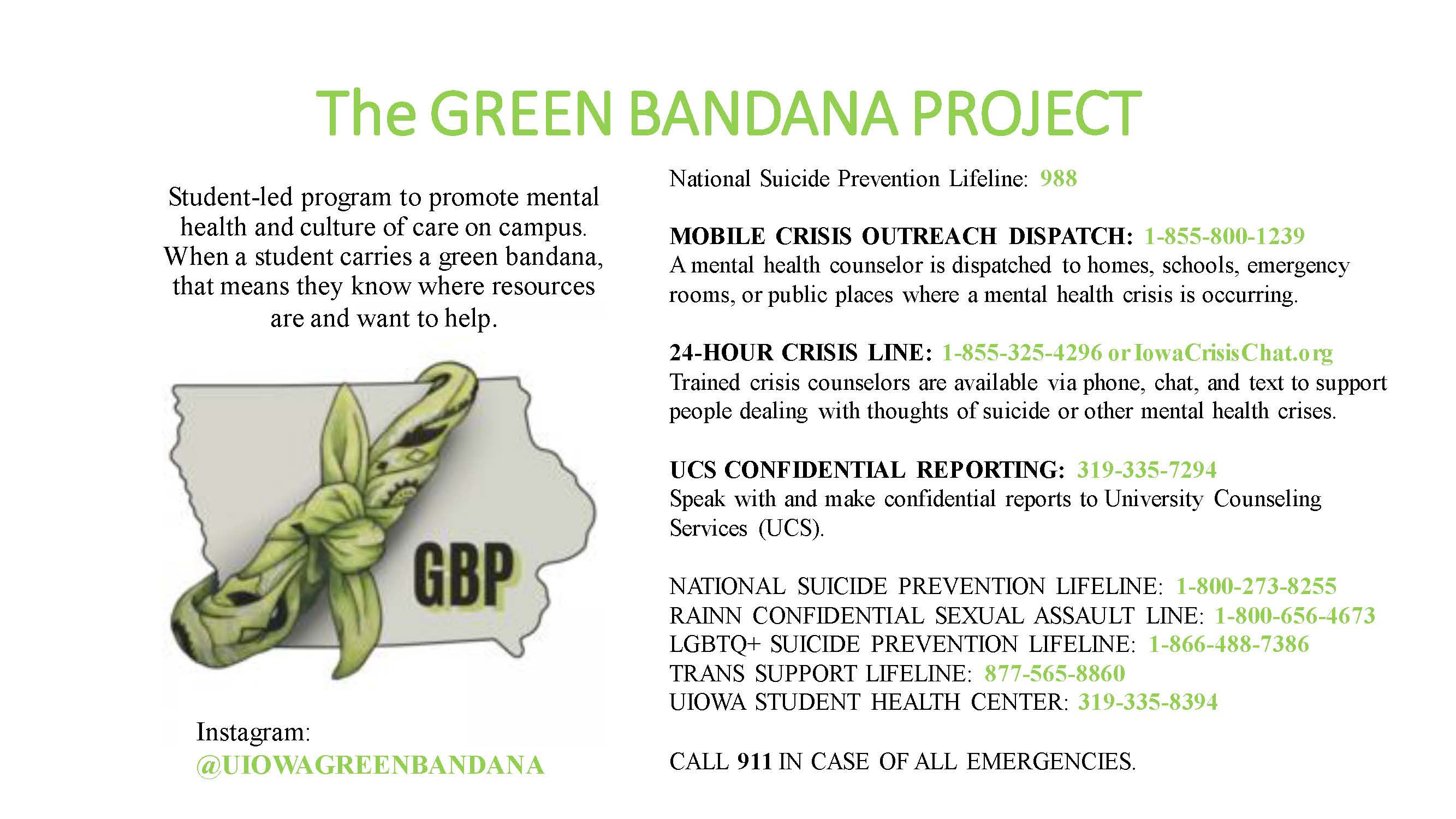 Green Bandana Project