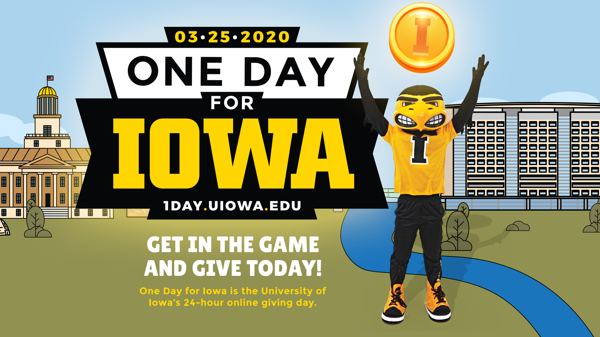 1 day for Iowa