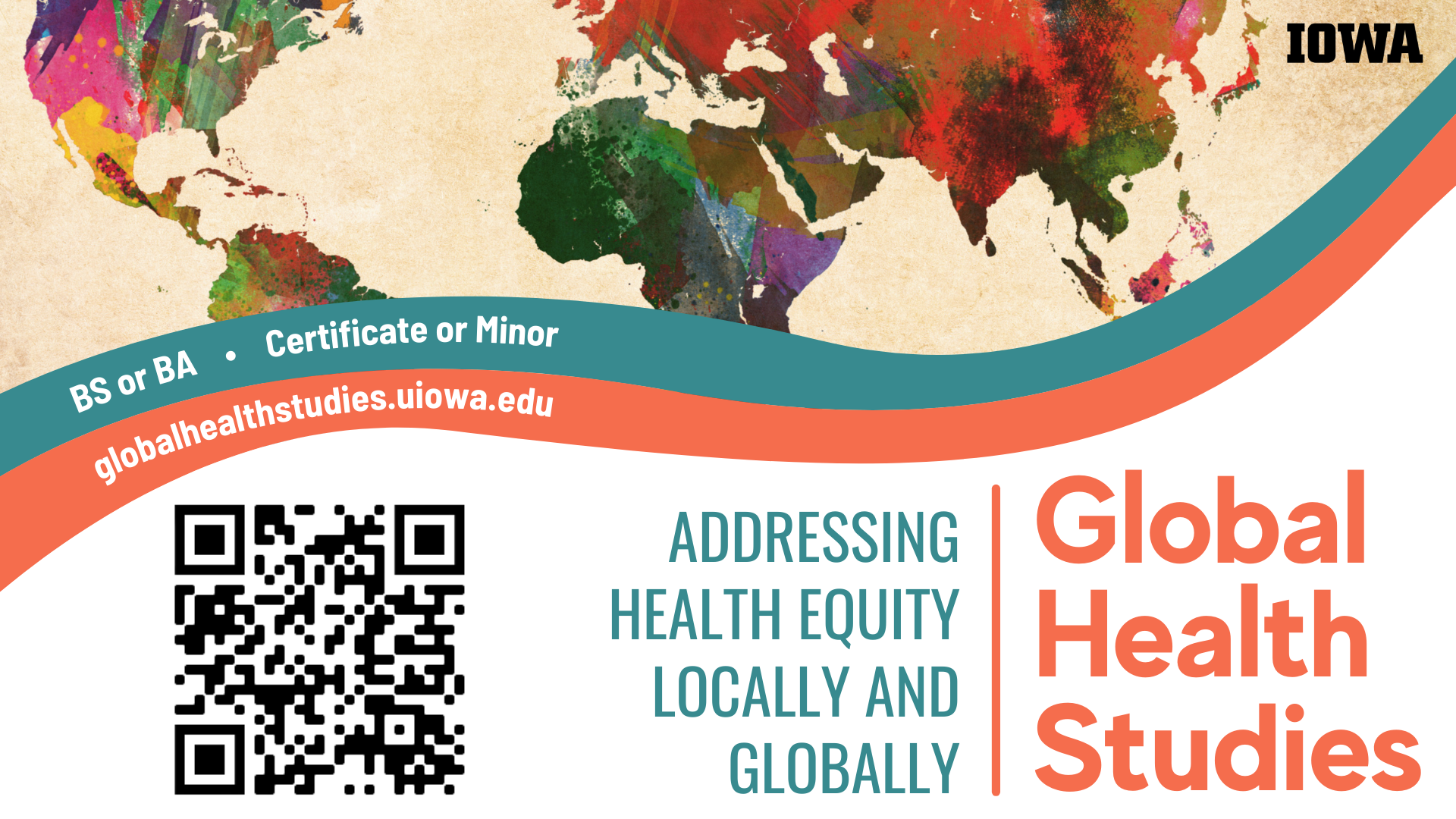 GE or BA certificate or minor in global health studies addressing health equality locally and globally sign up today