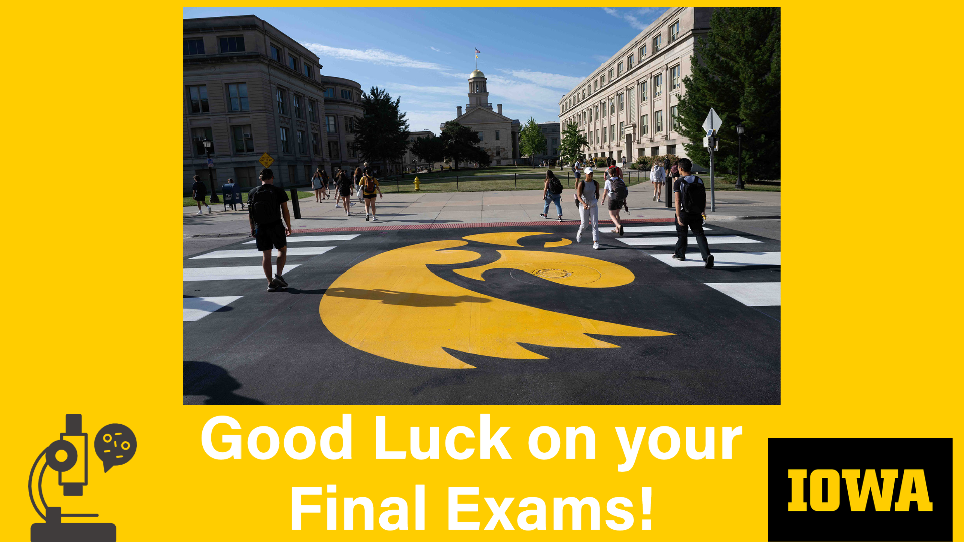 Good Luck Final Exams