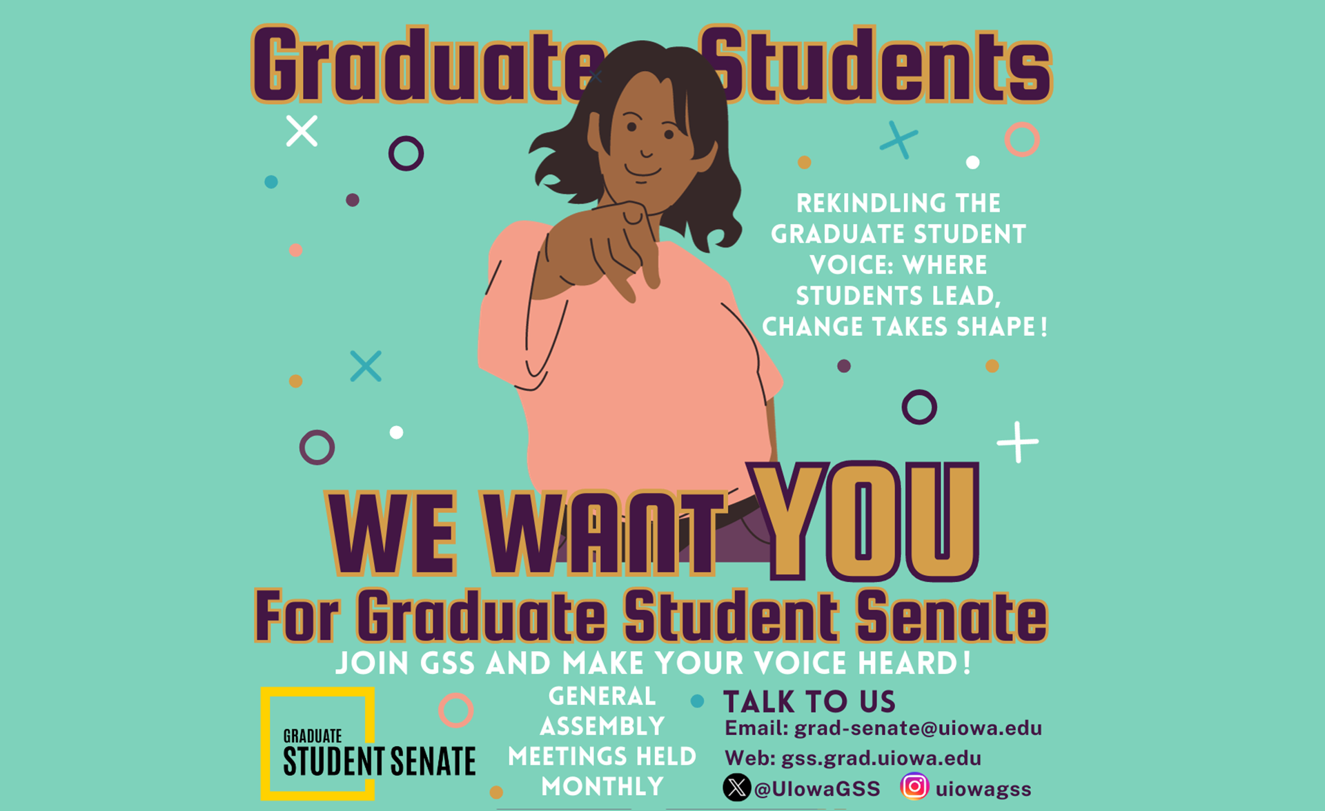Graduate Studen Senate 23-24 we want you