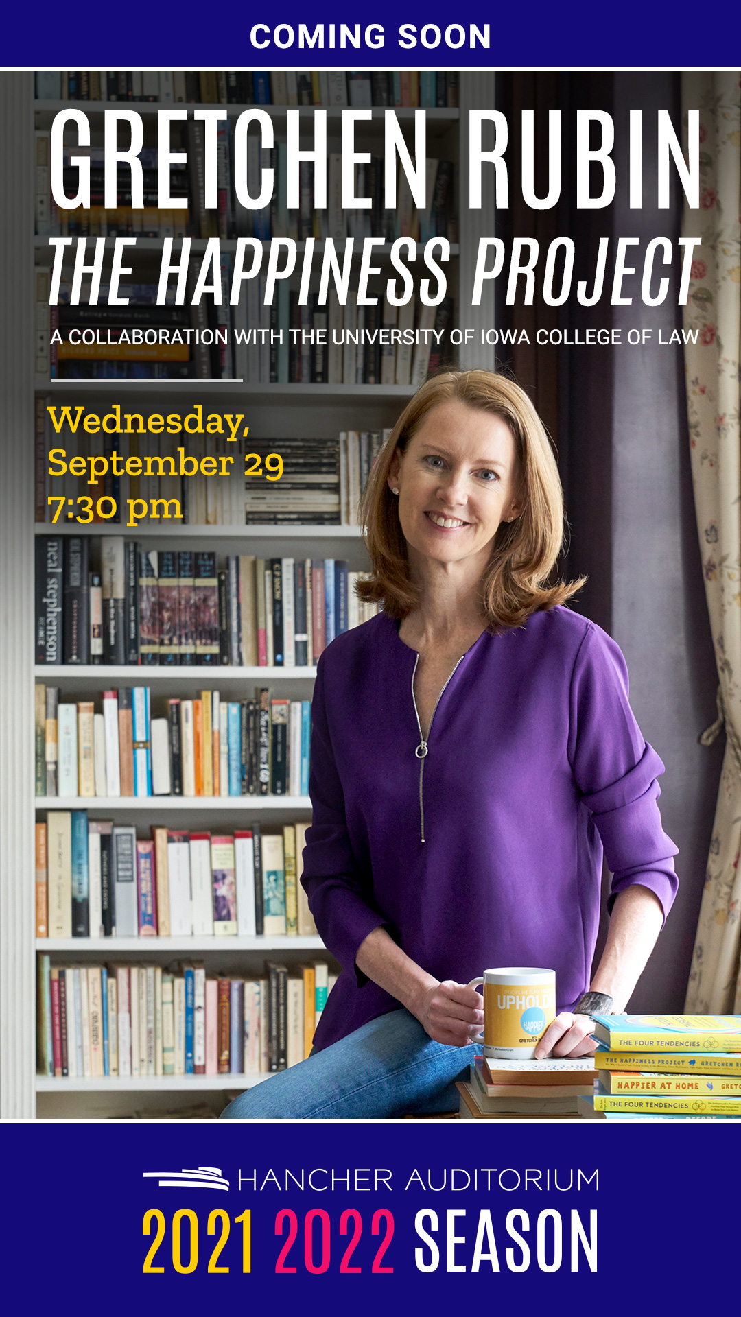 Gretchen Rubin, The Happiness Project - Coming Soon