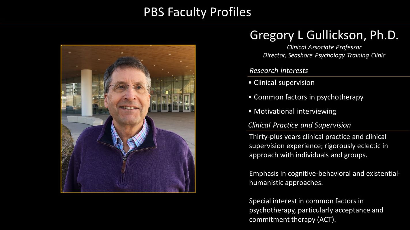 Professor Greg Gullickson Faculty Profile and Photo | Signage