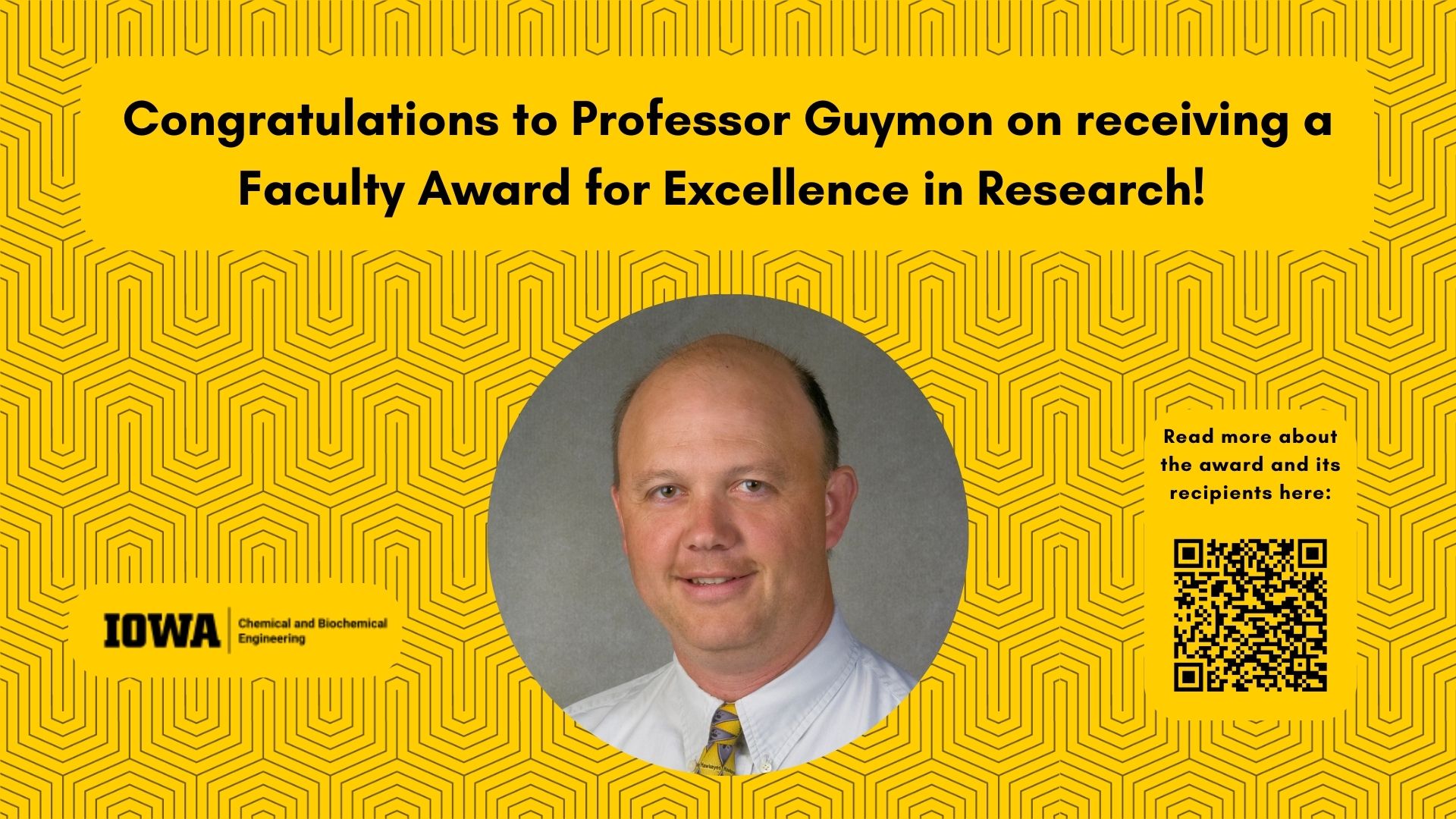 Guymon Faculty Award for Excellence in Research