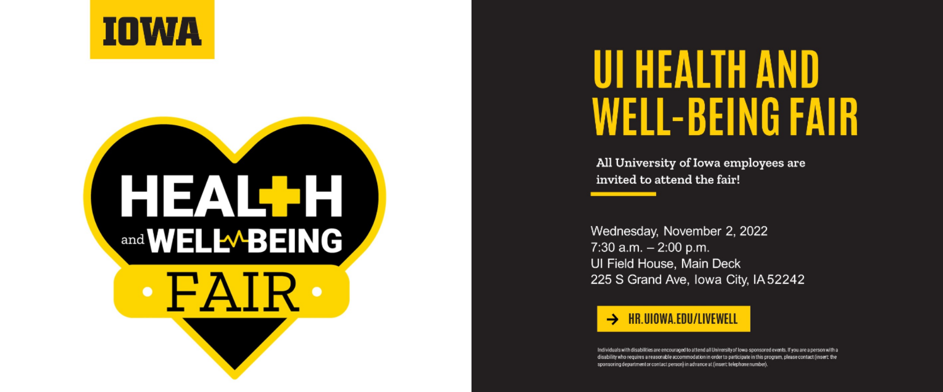 Health and wellbeing fair