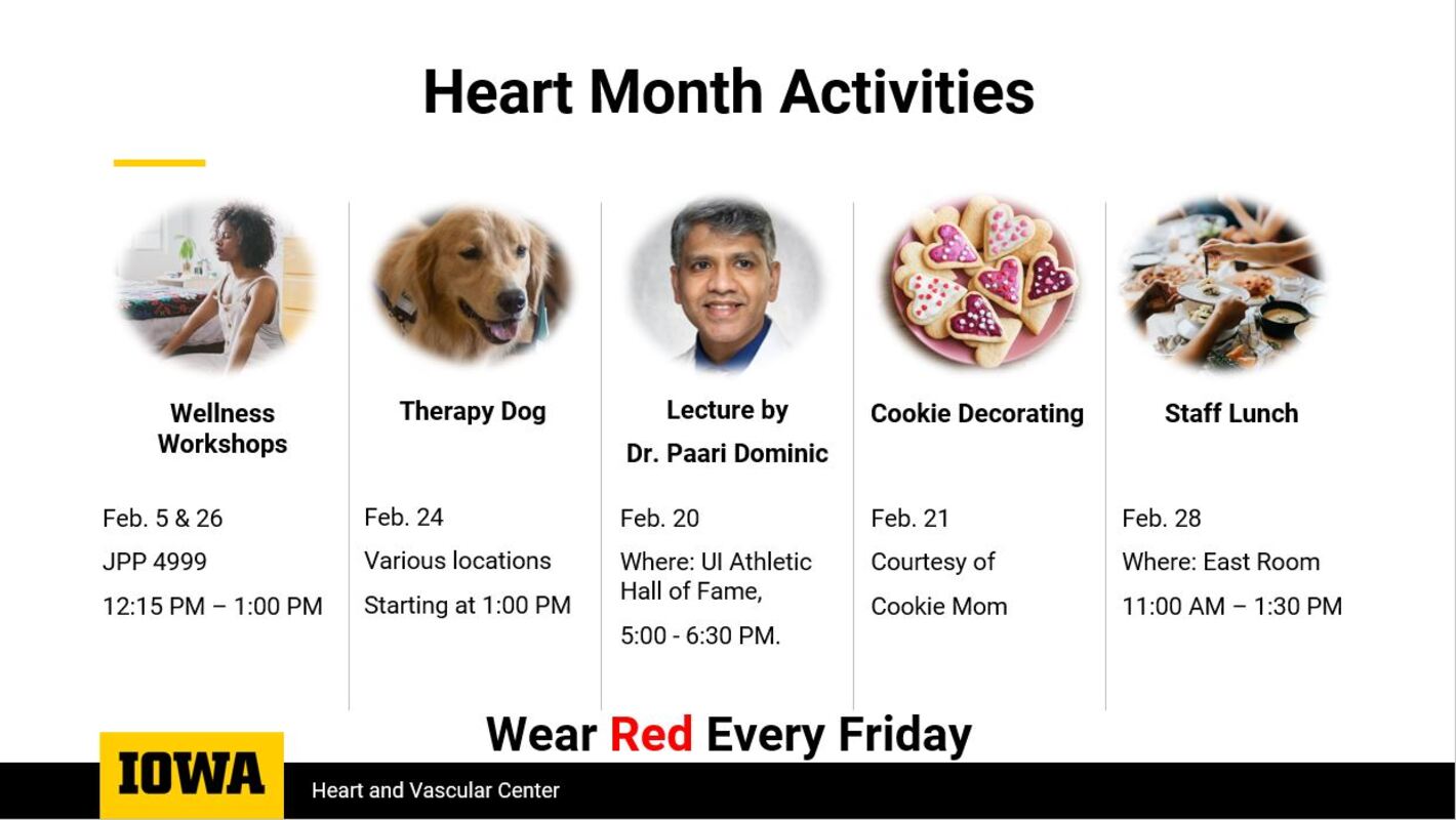 Heart Month dates 2025