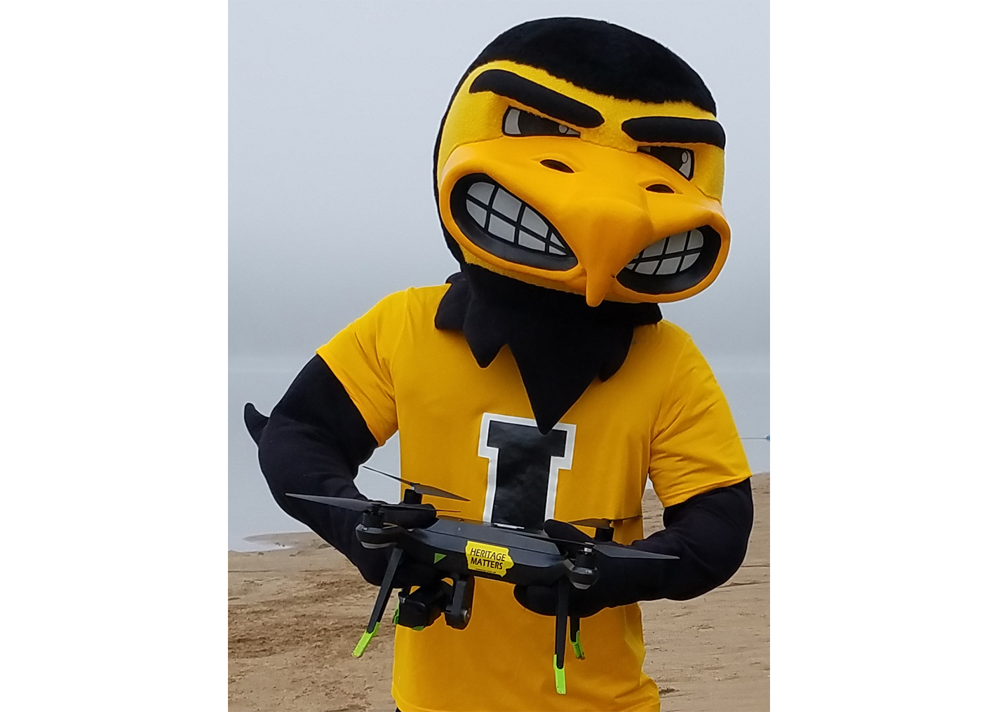 Herky with OSA drone