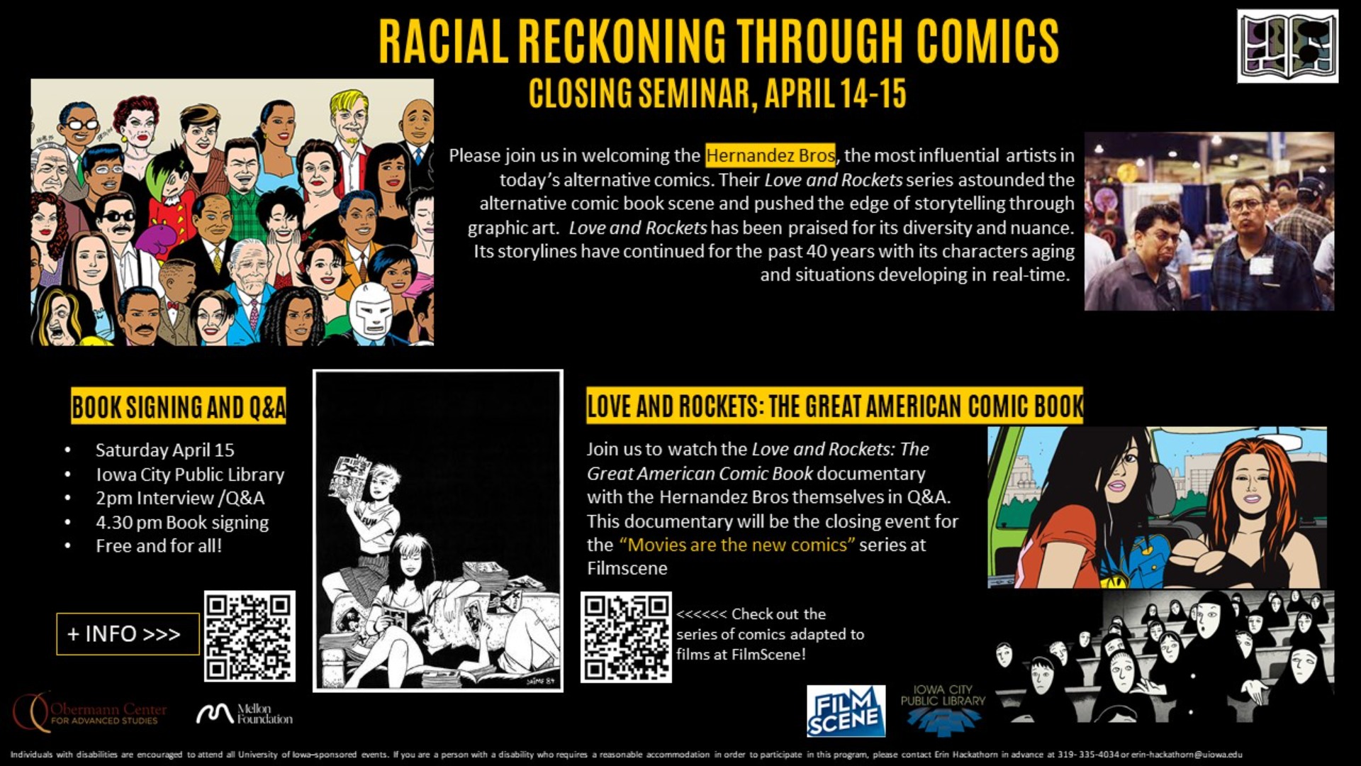 Racial Reckoning through Comics event