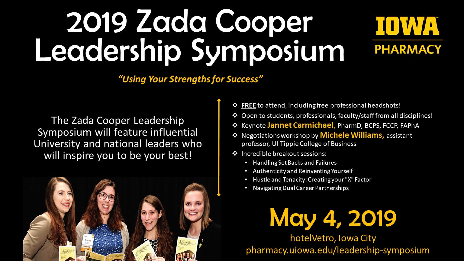 Zada Cooper Leadership Symposium - Pharmacy