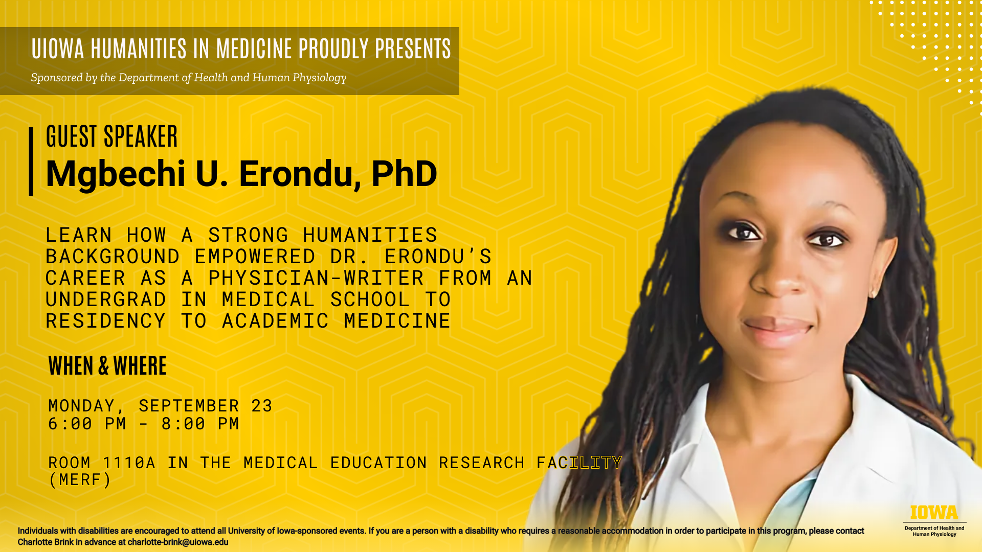 Learn how a strong humanities background empowered Dr. Erondu’s career as a physICIAN-writer from an undergrad in medical school to residency to academic medicine