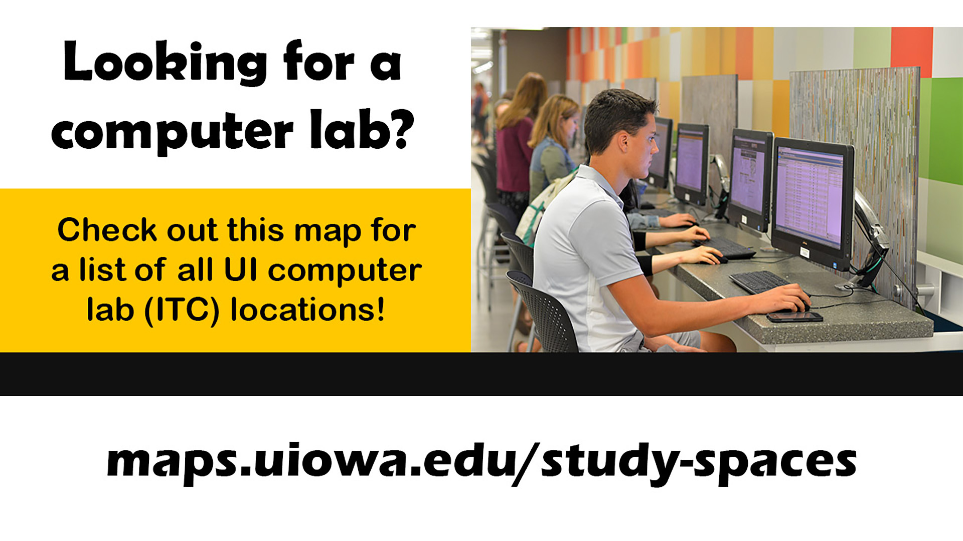 IMU ITC Locations maps.uiowa.edu/study-spaces