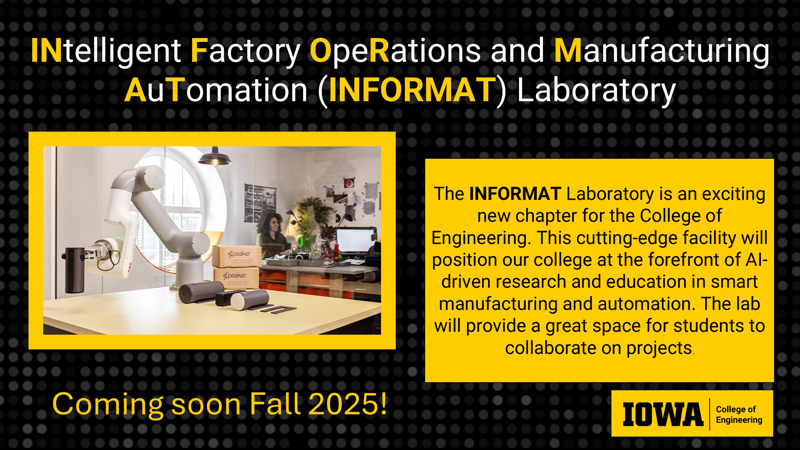 INFORMAT Lab Opening Fall 2025