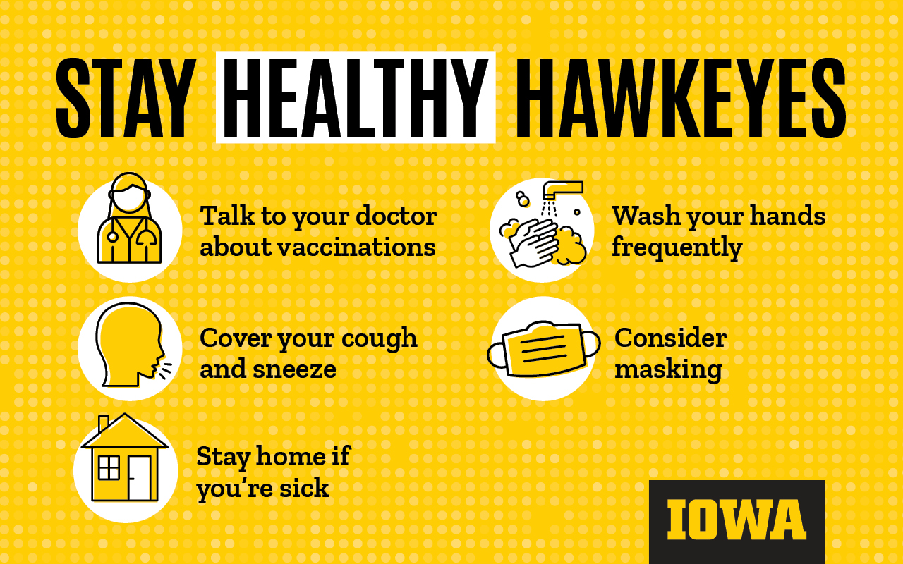 Stay Healthy Hawkeyes