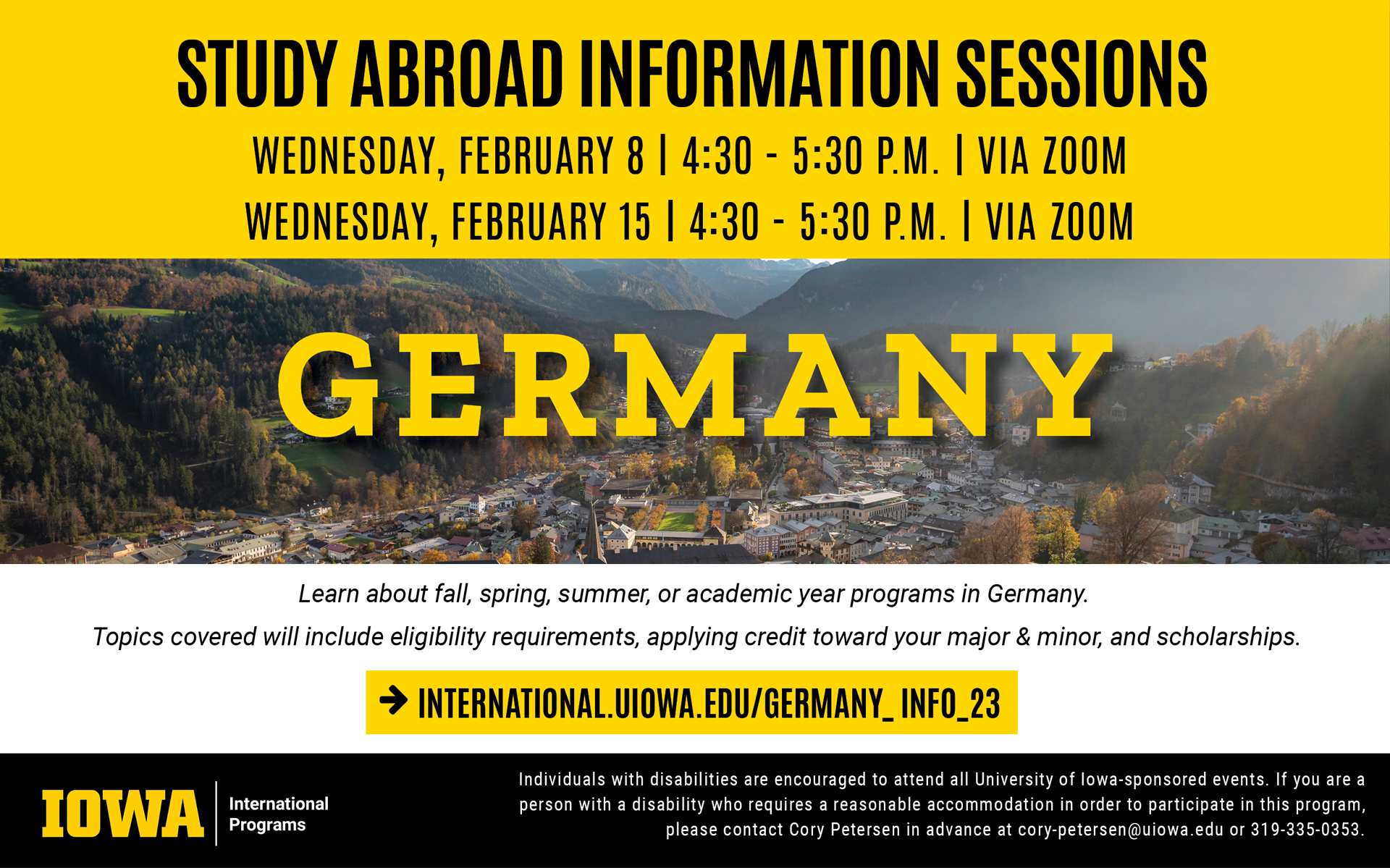 Germany Info Session