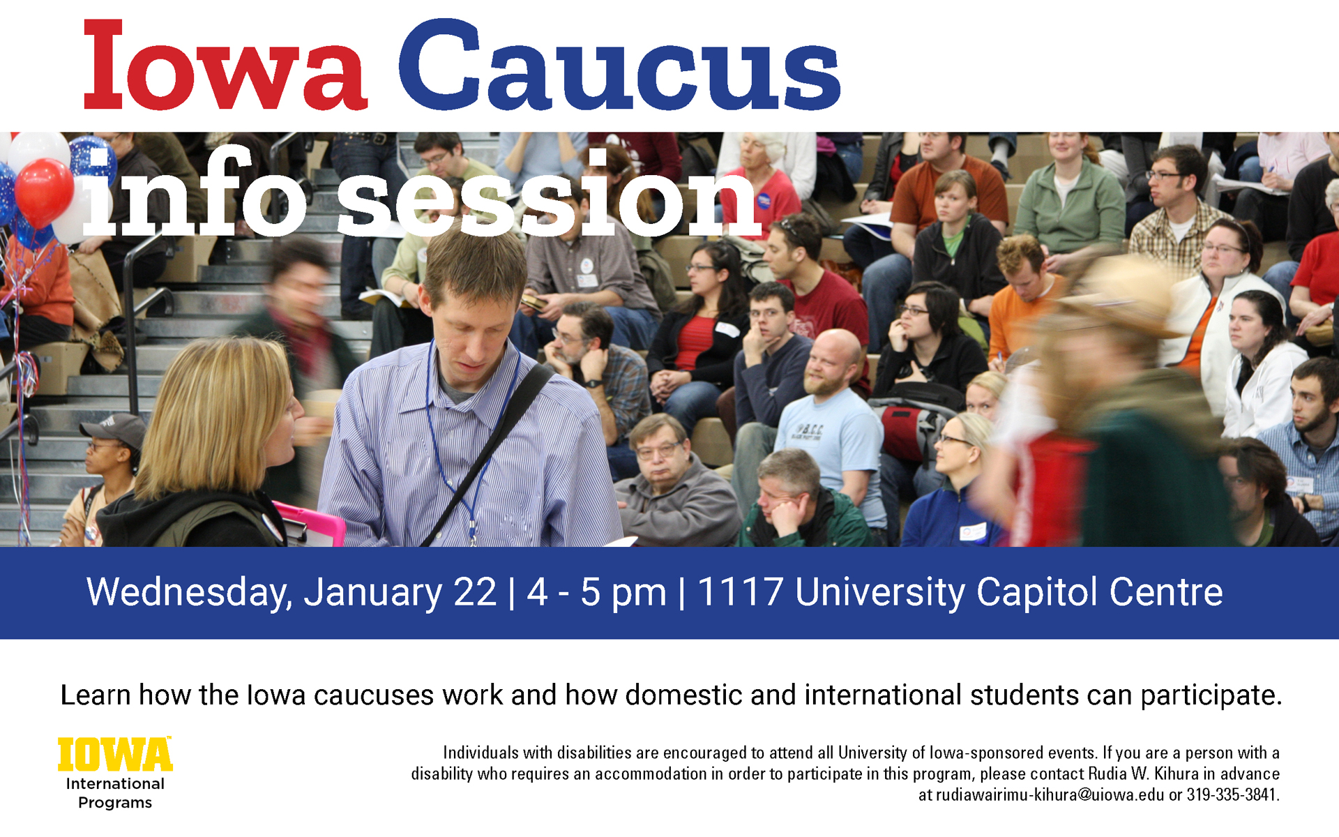 IA Caucus Info session
