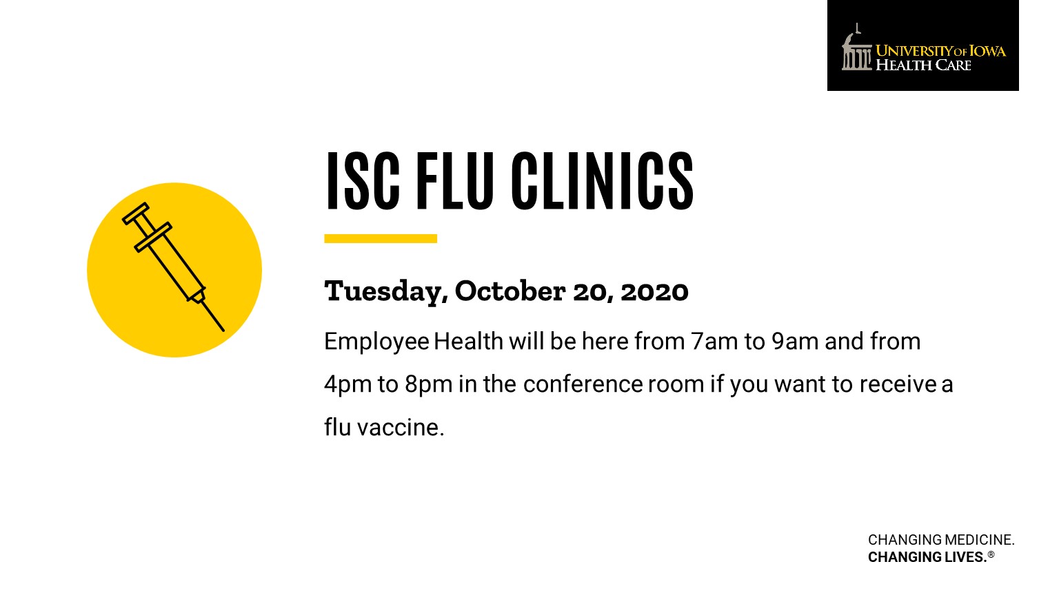 ISC Flu Clinic