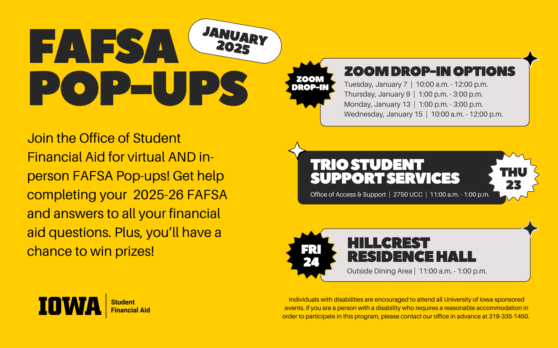 Jan Fafsa pop ups