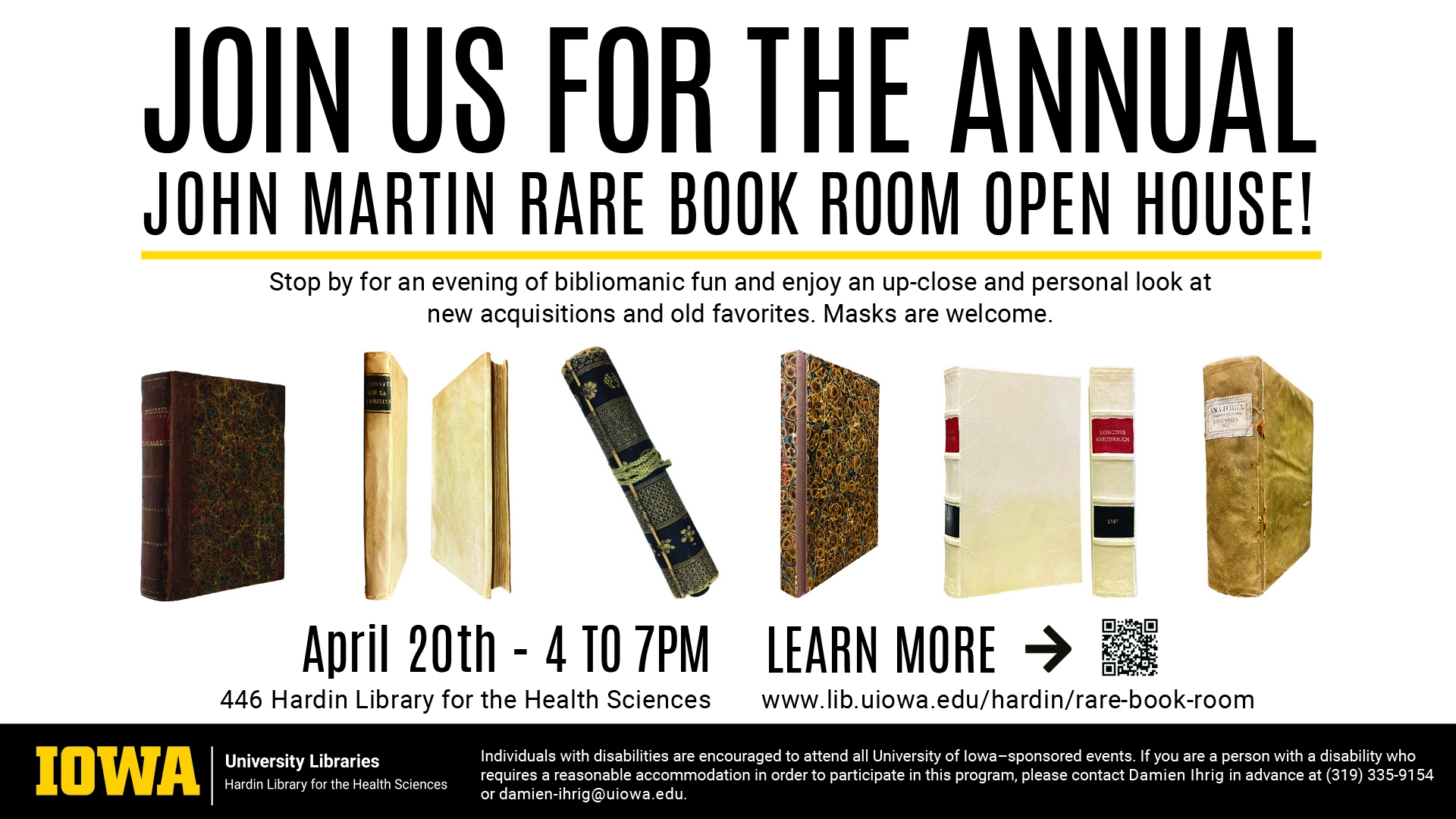 John Martin Rare Book Room Open House 