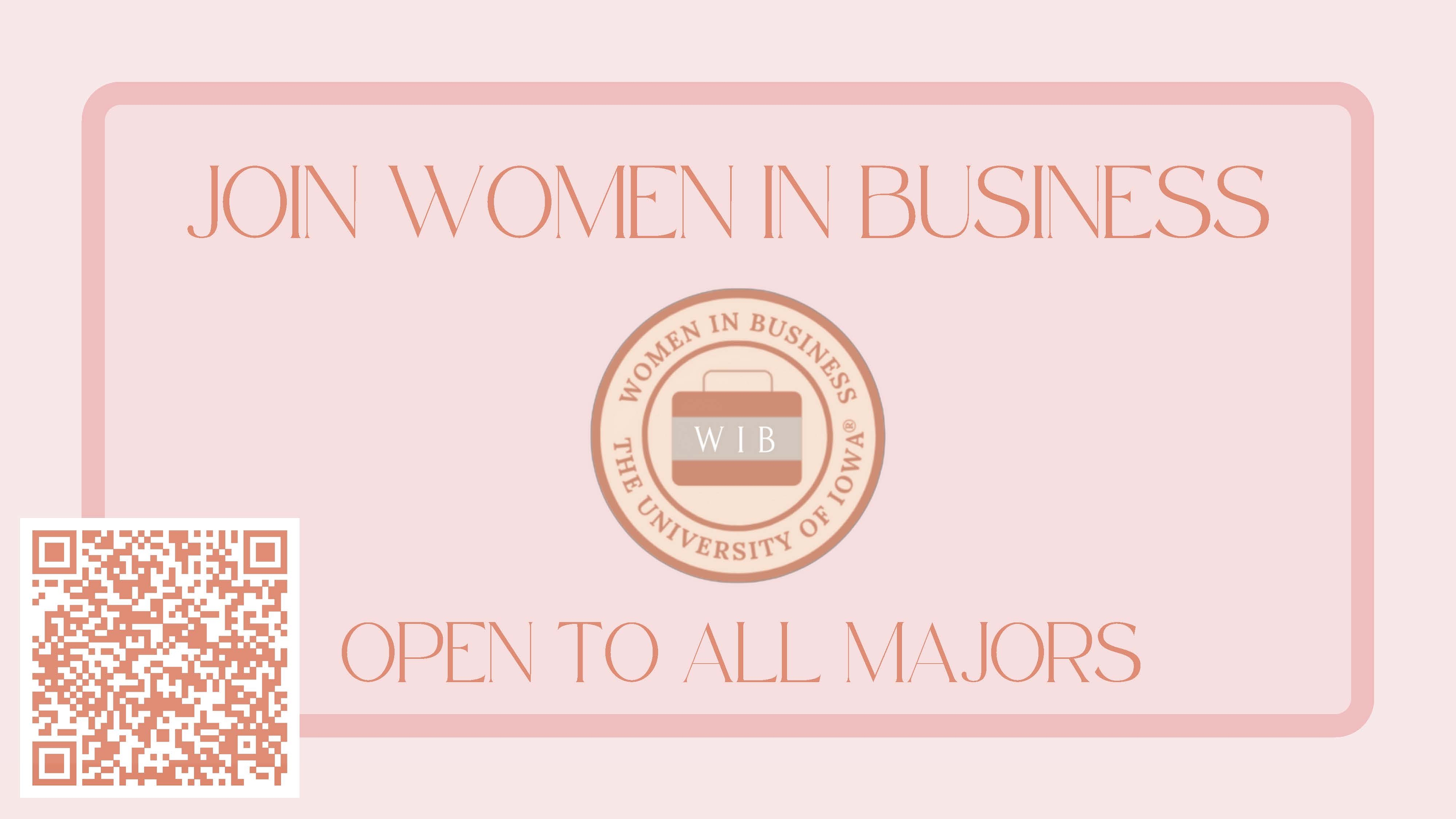 Women in Business, student org