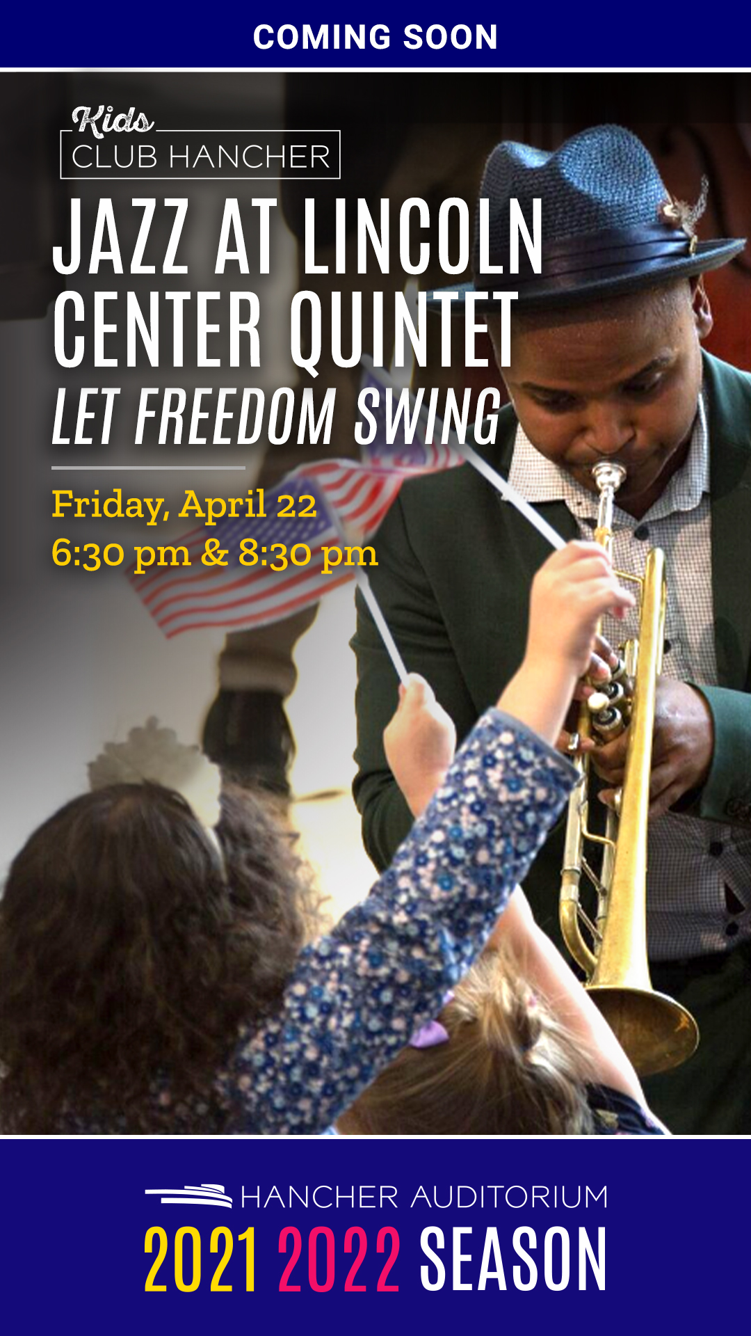Kids Club Hancher: Jazz at Lincoln Center Quintet, "Let Freedom Swing"