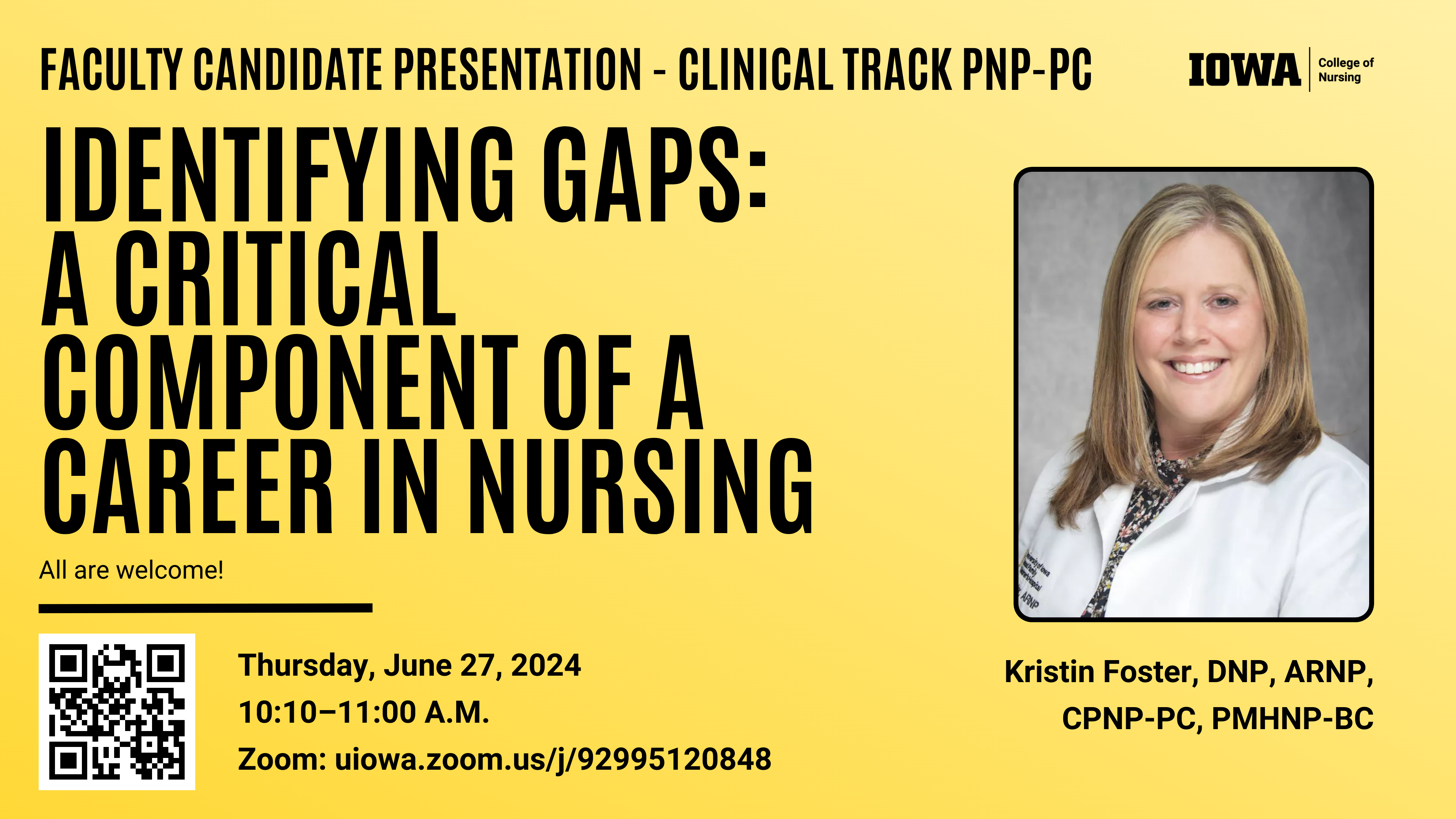 Kristin Foster, DNP, ARNP, CPNP-PC, PMHNP-BC