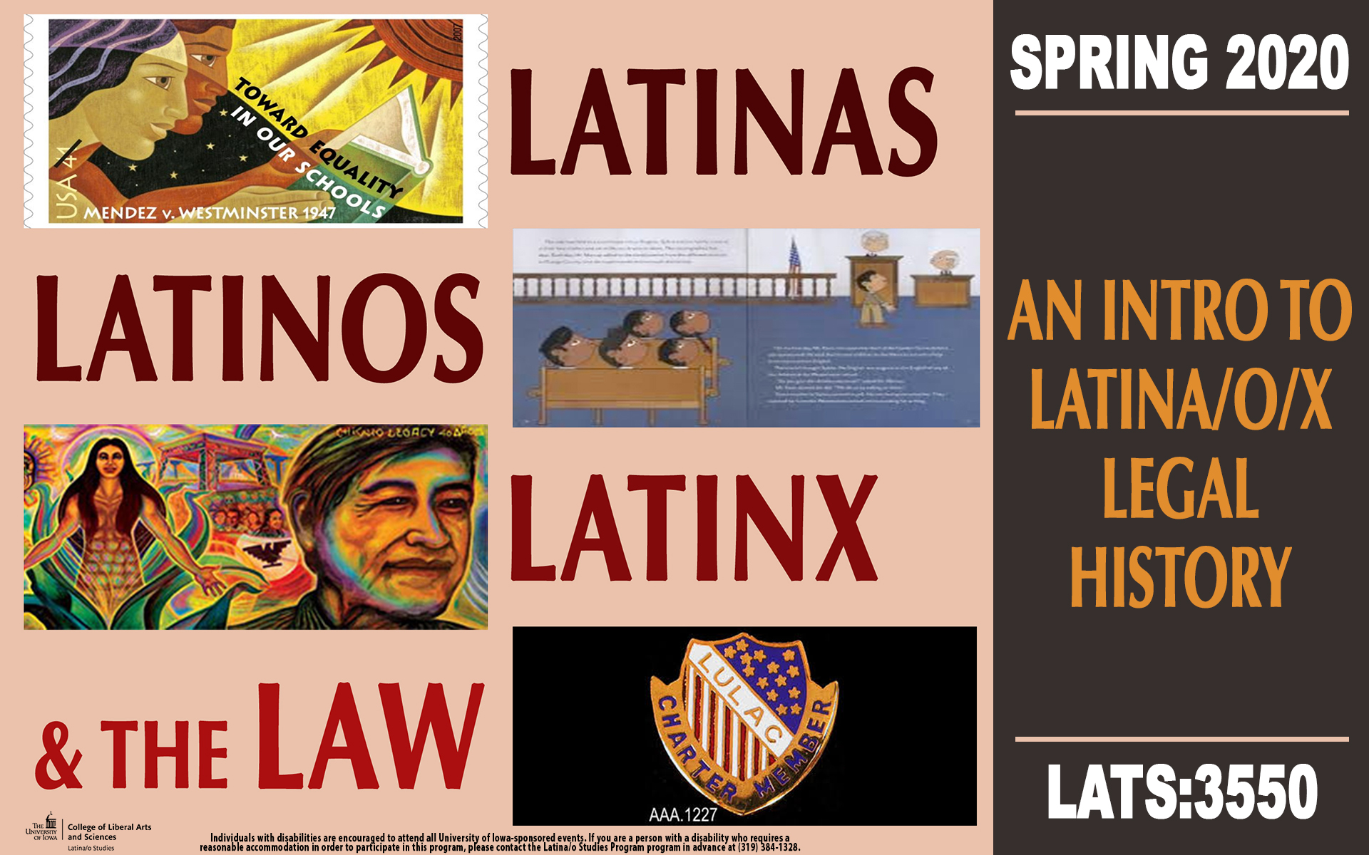 LatinX + the Law Spring 2020 class