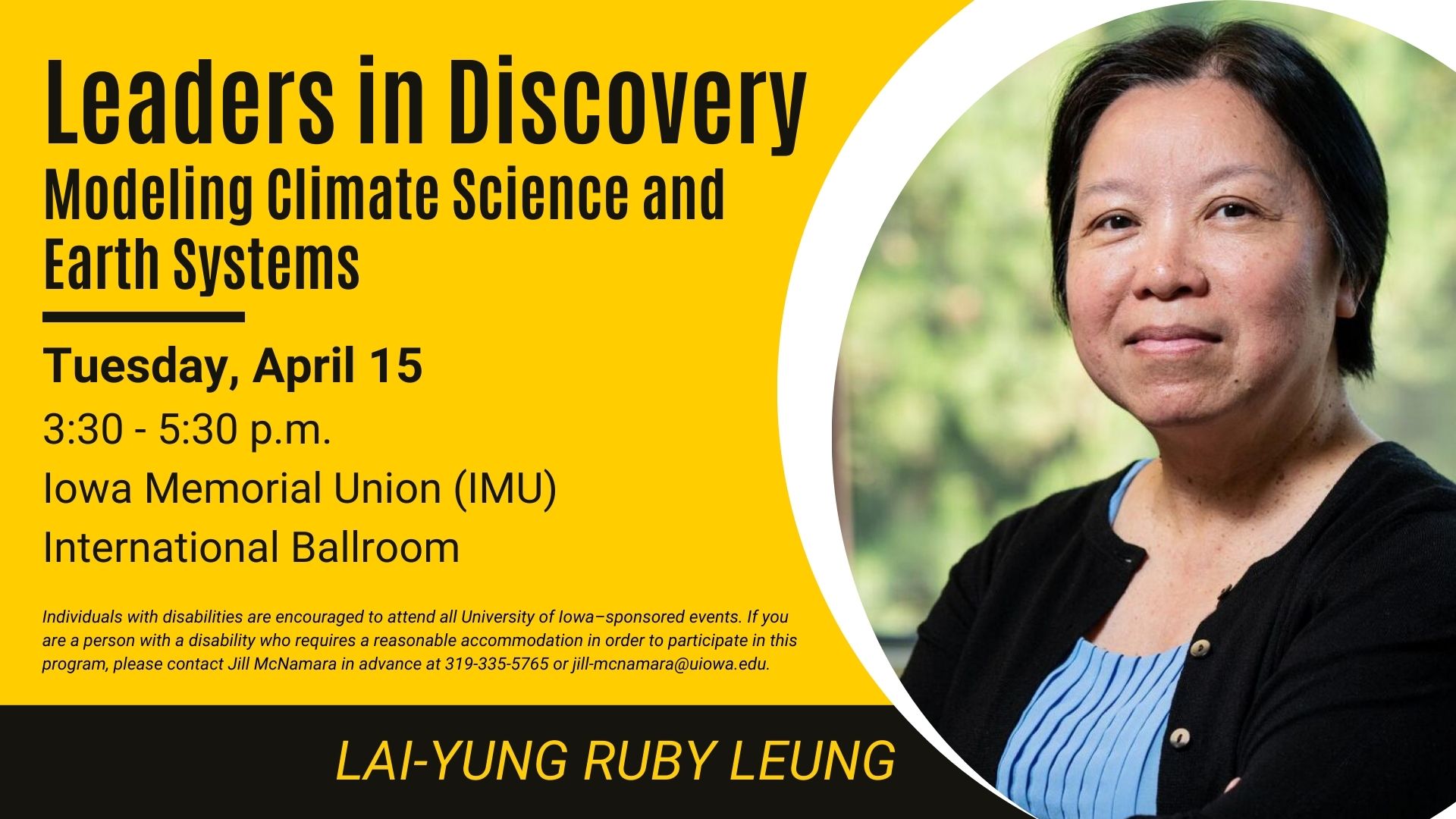 Leaders in Discovery: Modeling Climate Science and Earth Systems with Lai-yung Ruby Leung