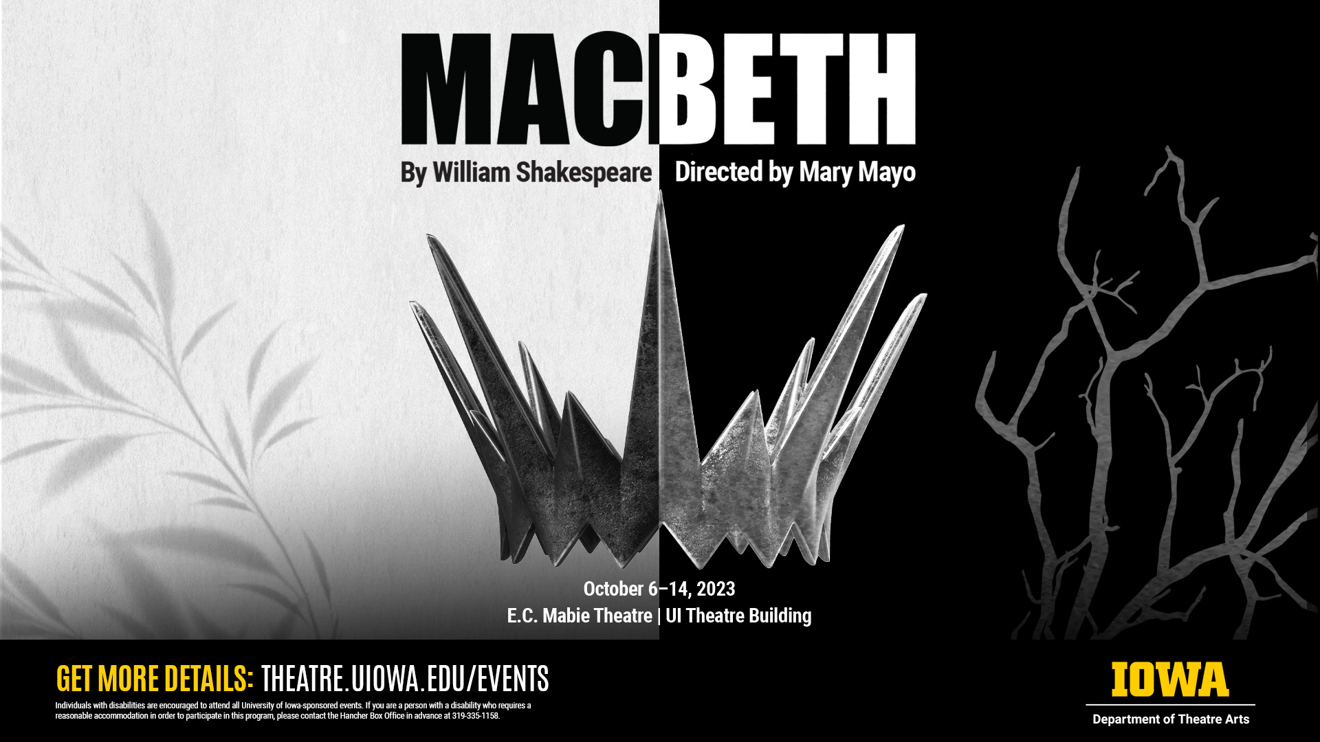 Macbeth - UI Department of Theatre Arts