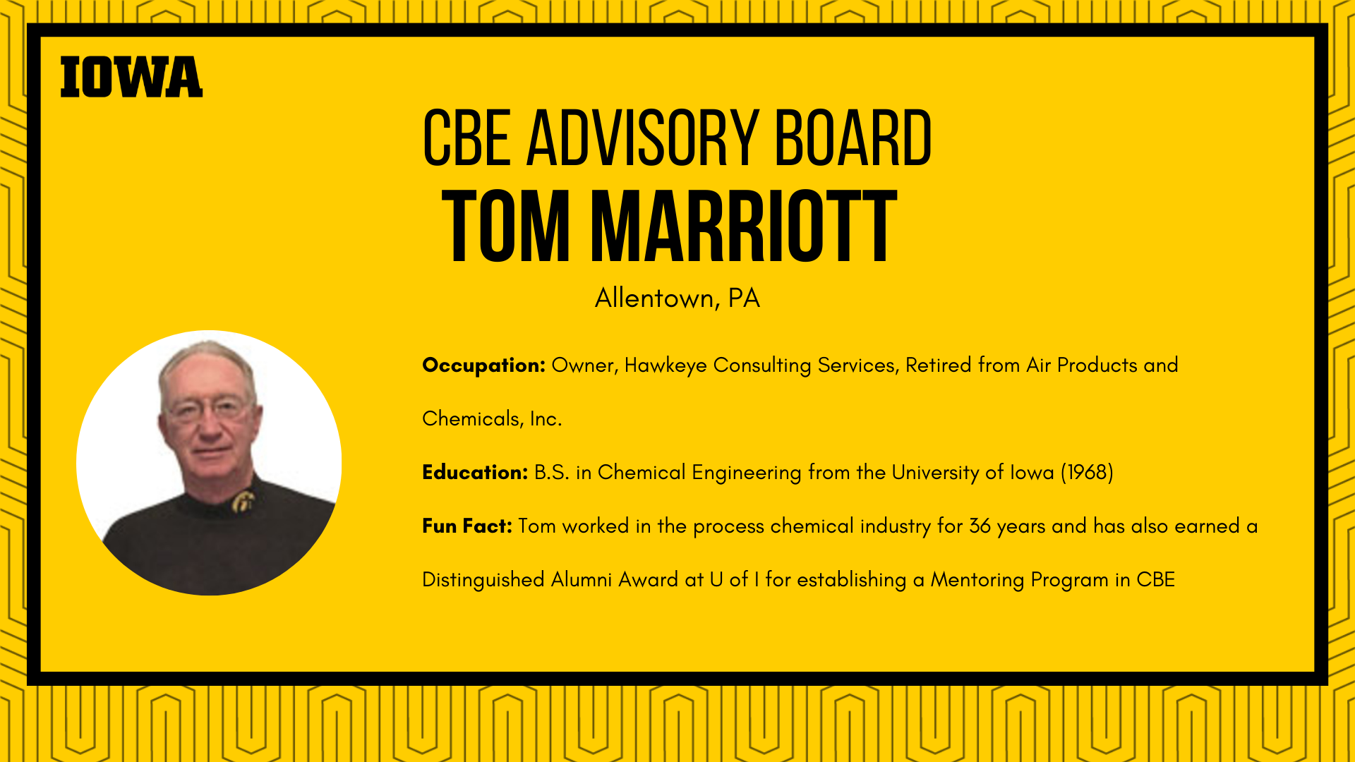 Tom Marriott (Advisory Board Highlight)