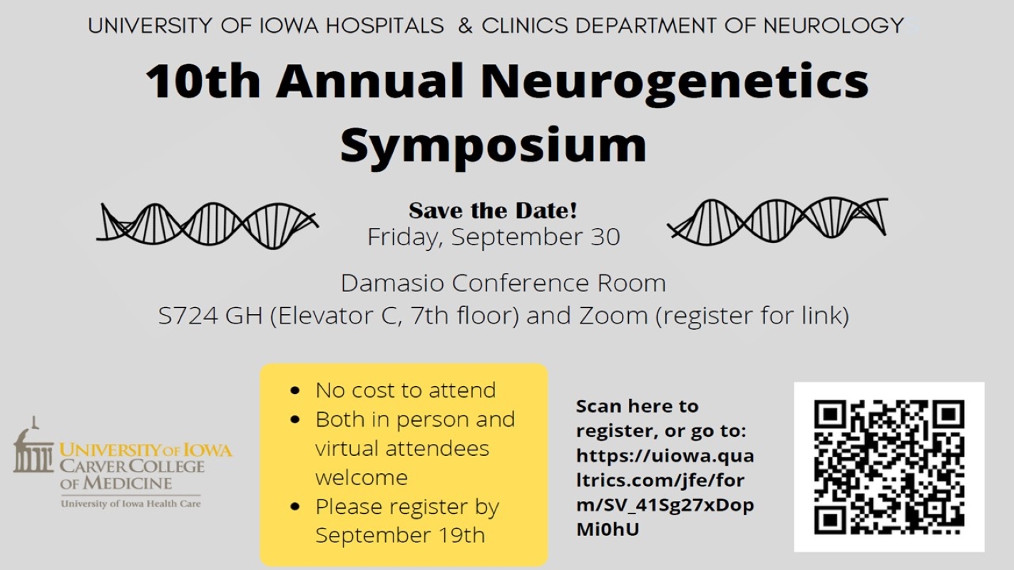 Neurogenetics Symposium 2022