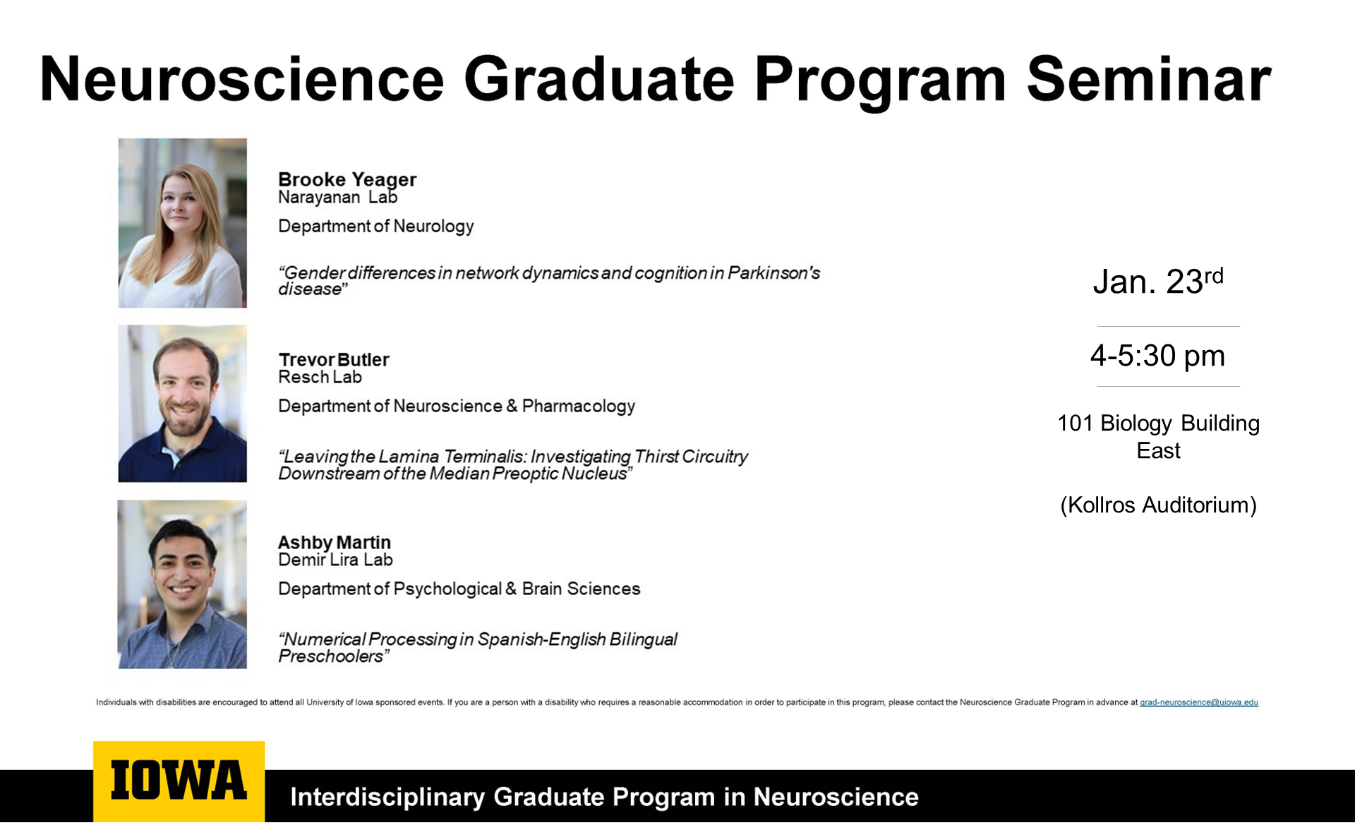Butler - Neuroscience Seminar 1.23.24