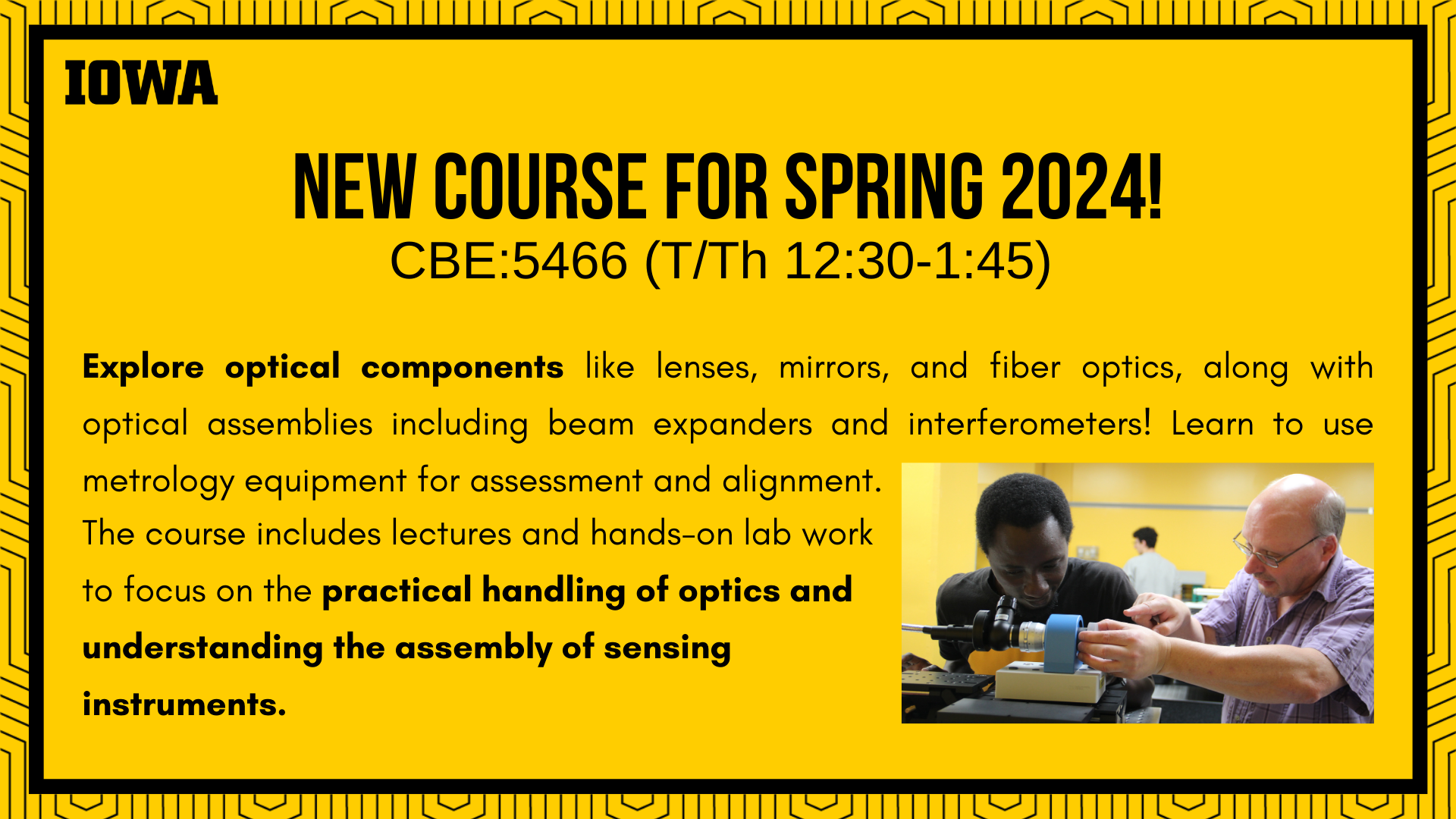 New Course Offering CBE5466