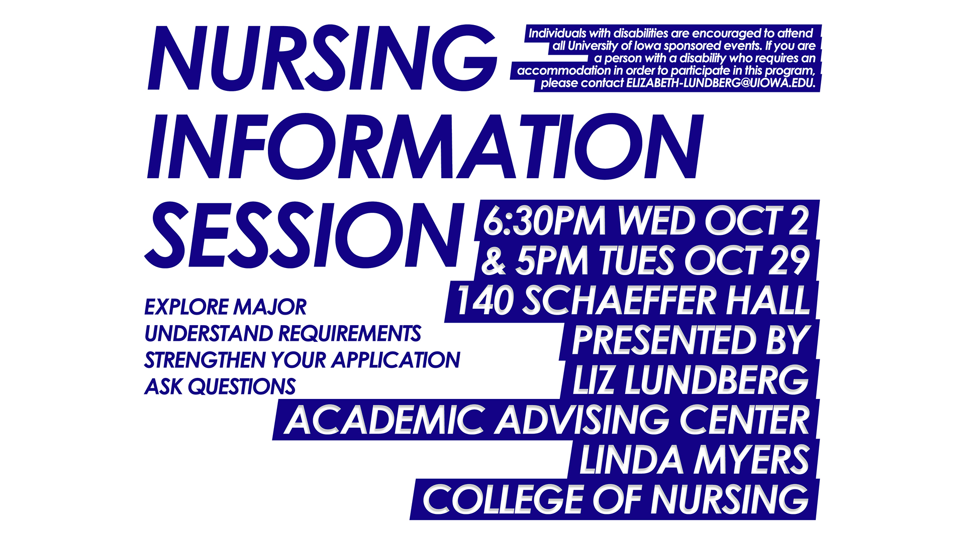 Nursing Information Session