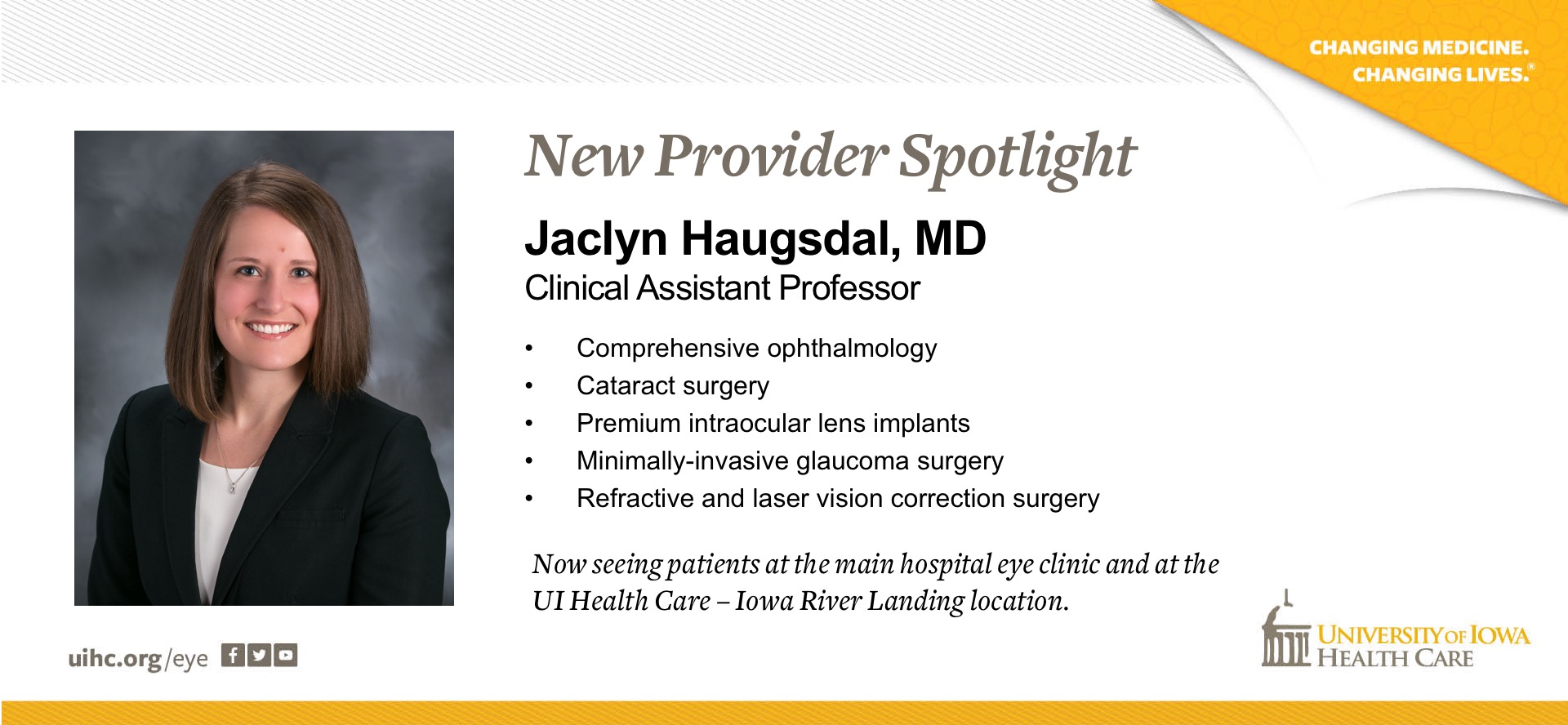 Jaclyn Haugsdal - New Provider