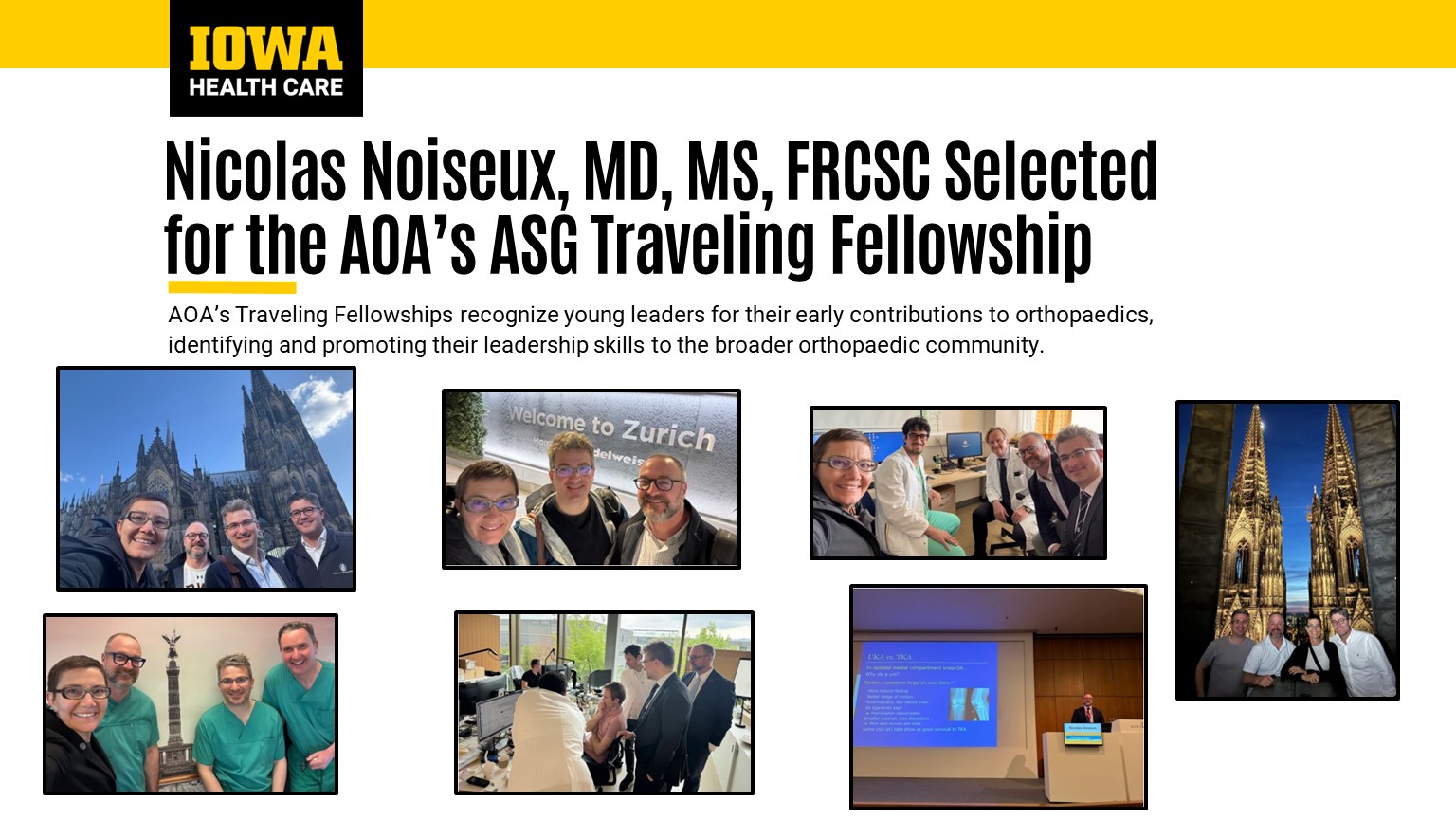 Noiseux traveling fellowship