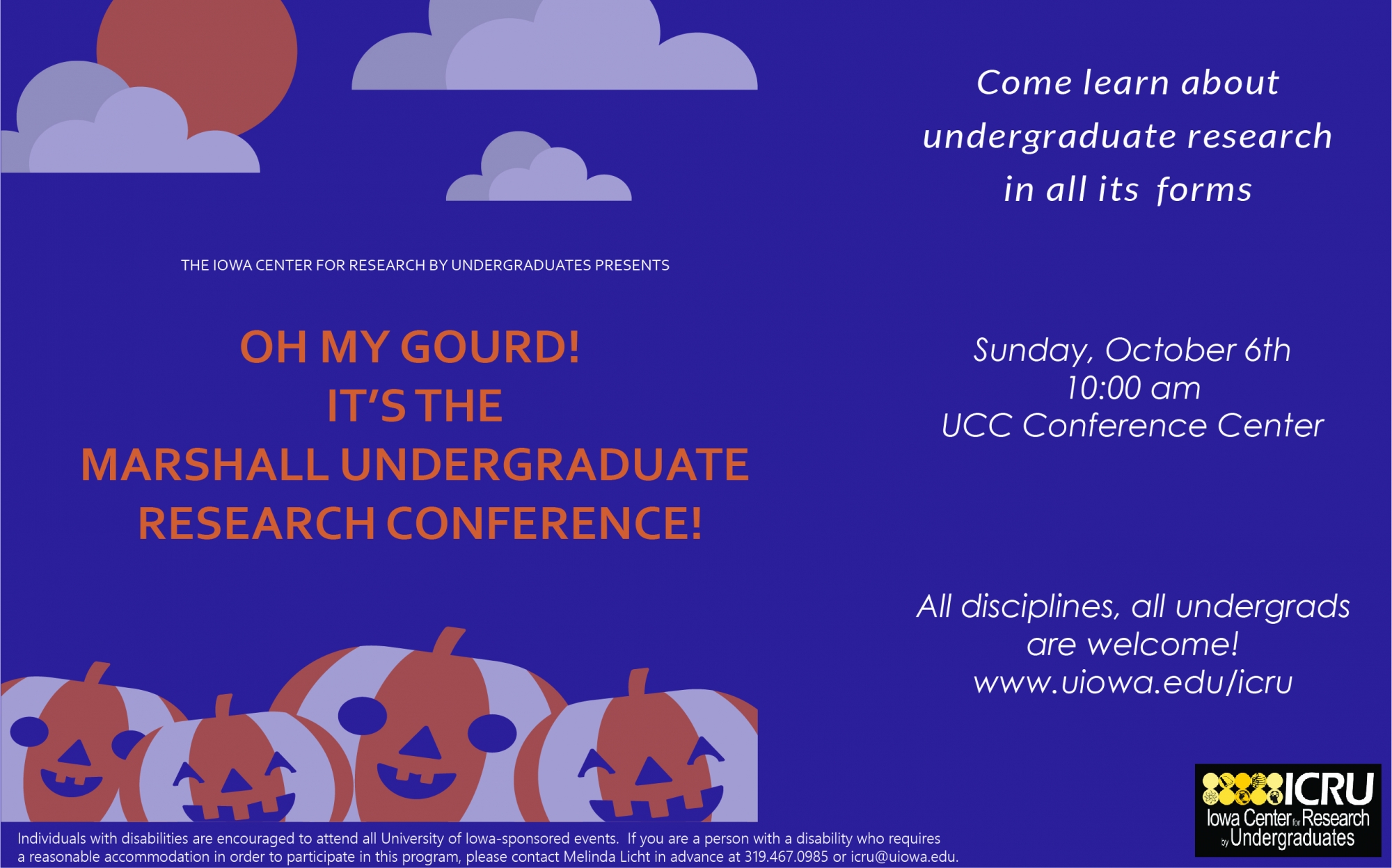 ICRU Marshall Undergraduate Research Conference 2