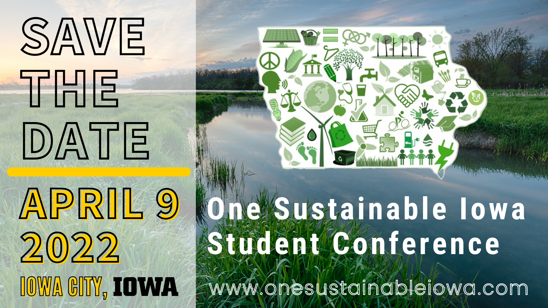 One Sustainable Iowa Student Conference: April 9, 2022