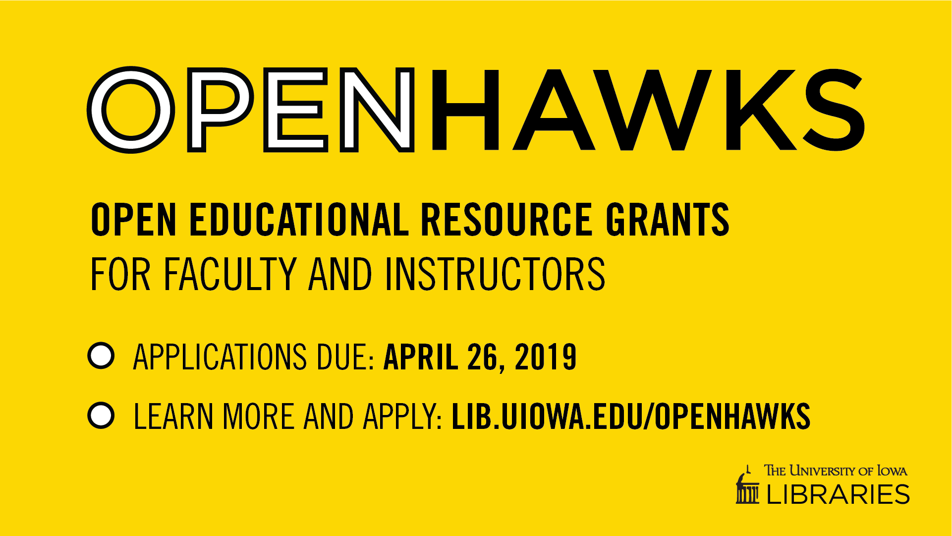 openhawks oer grants due April 26