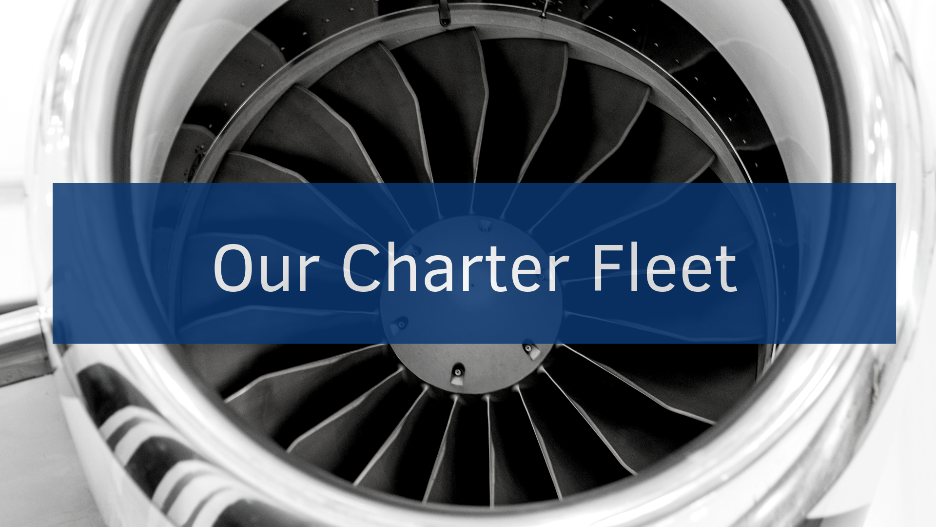 Our Charter Fleet